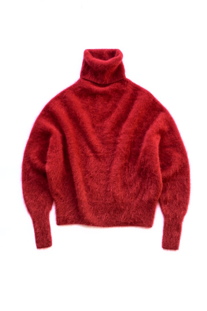 humoresque - CASHMERE FUR TURTLE - BURGUNDY