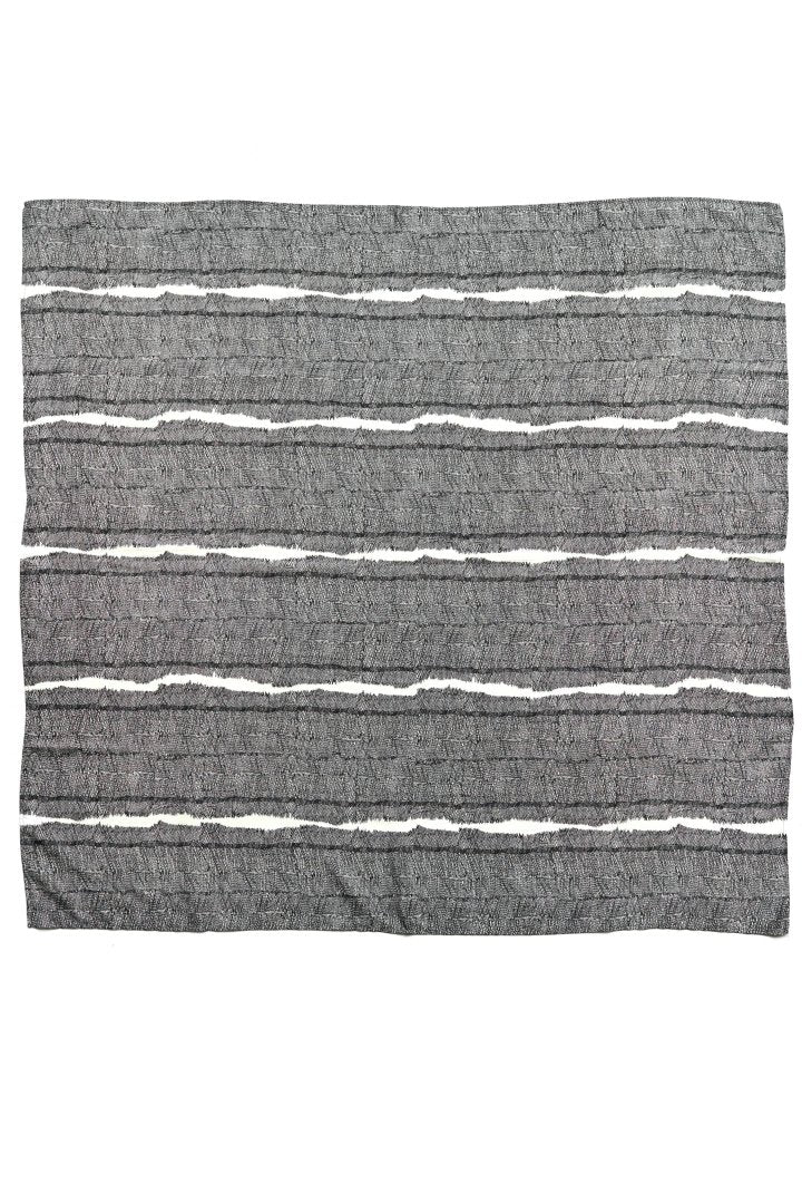 humoresque - SCARF etching - BLACK