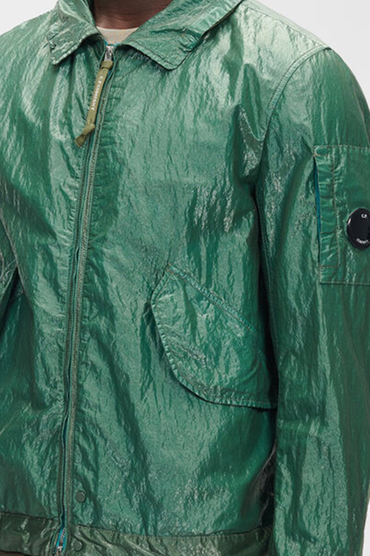 C.P. COMPANY - KAN-D - OUTERWEAR - SHORT JACKET - BRONZE GREEN