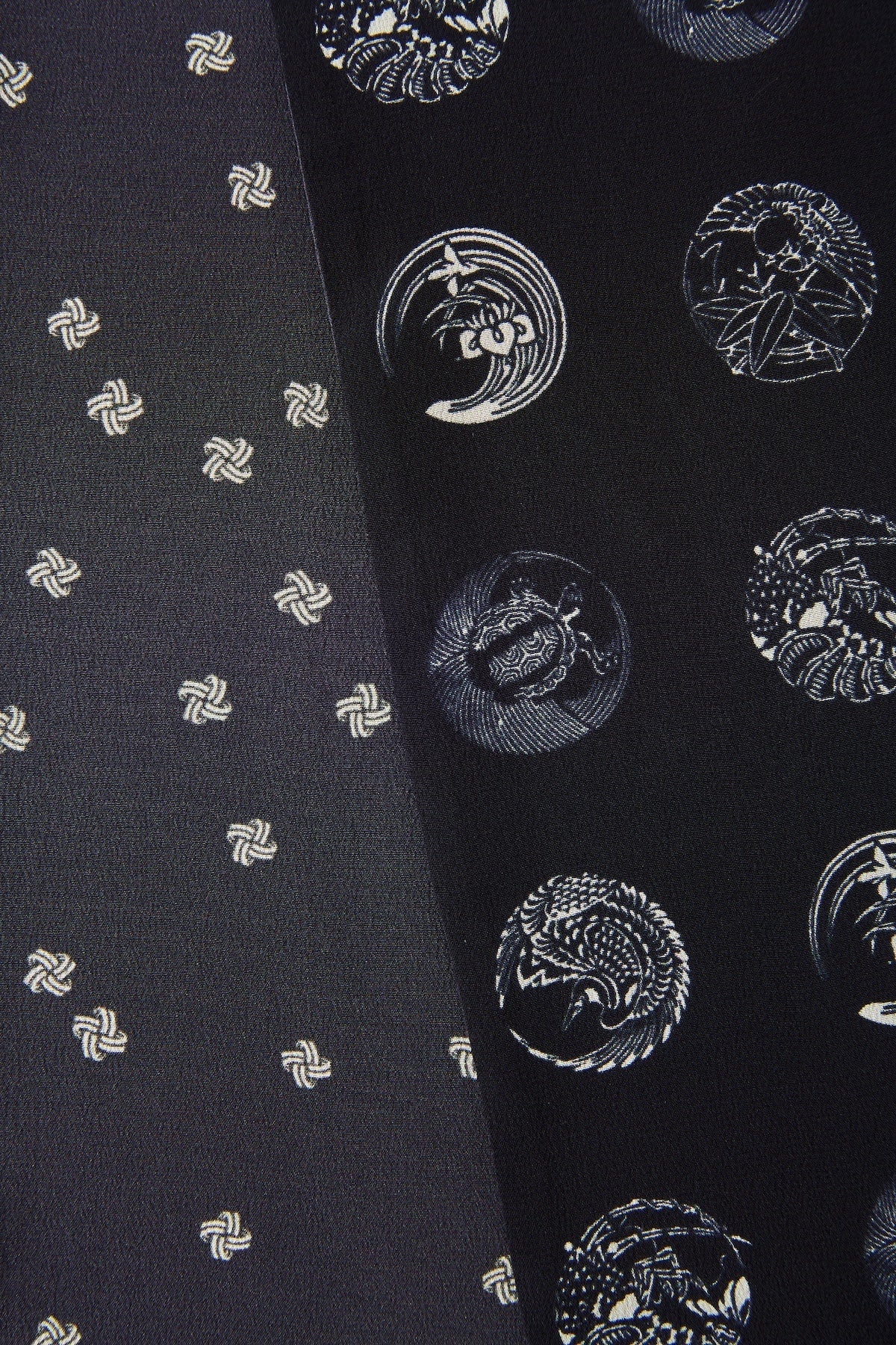 ●OLD JOE - FADED SILK  FRINGE STALL - BLACK