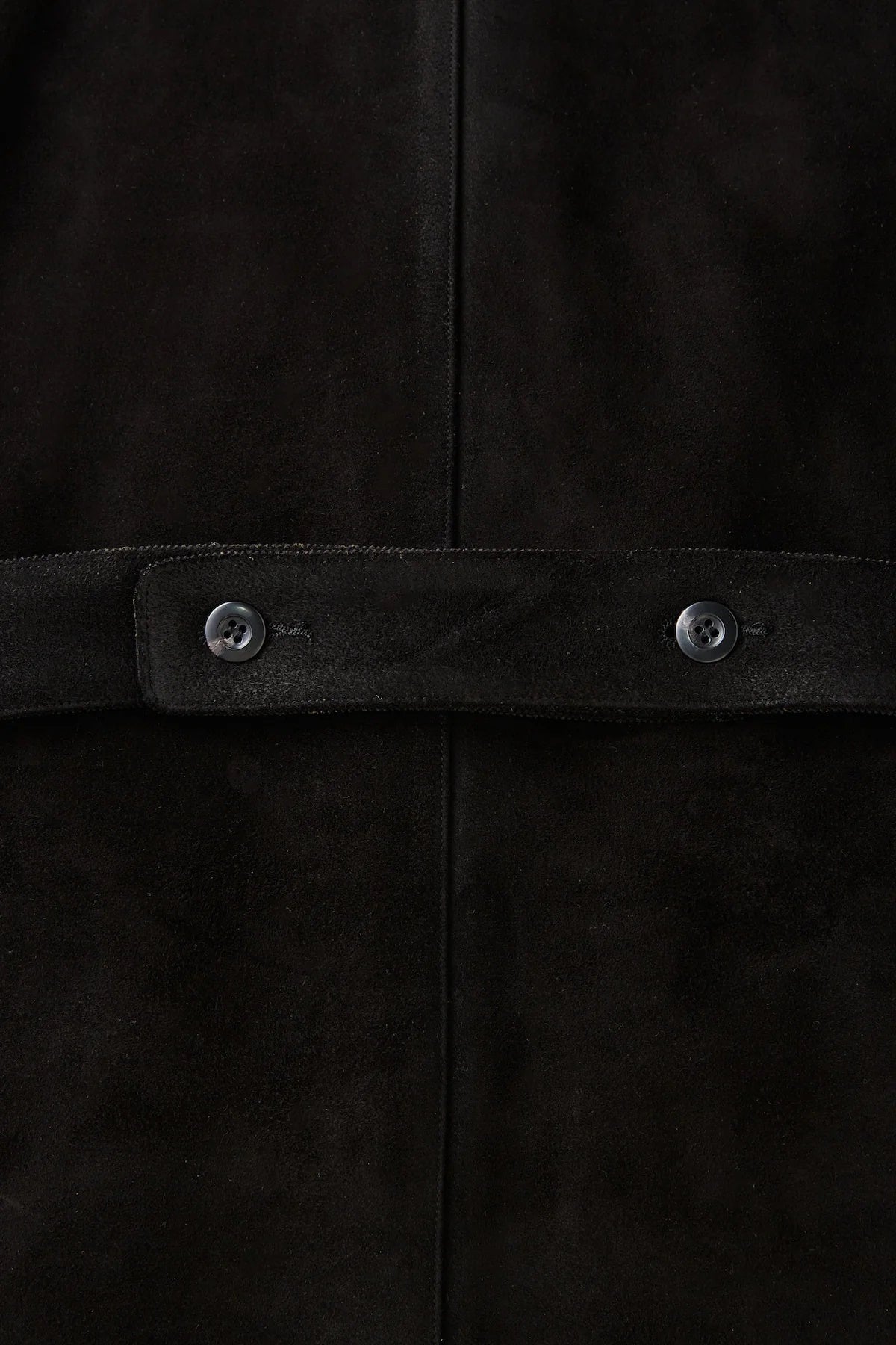 ○OLD JOE - PATINA DEERSKIN AUTOMOBILE COAT - PATINA BLACK SUEDE