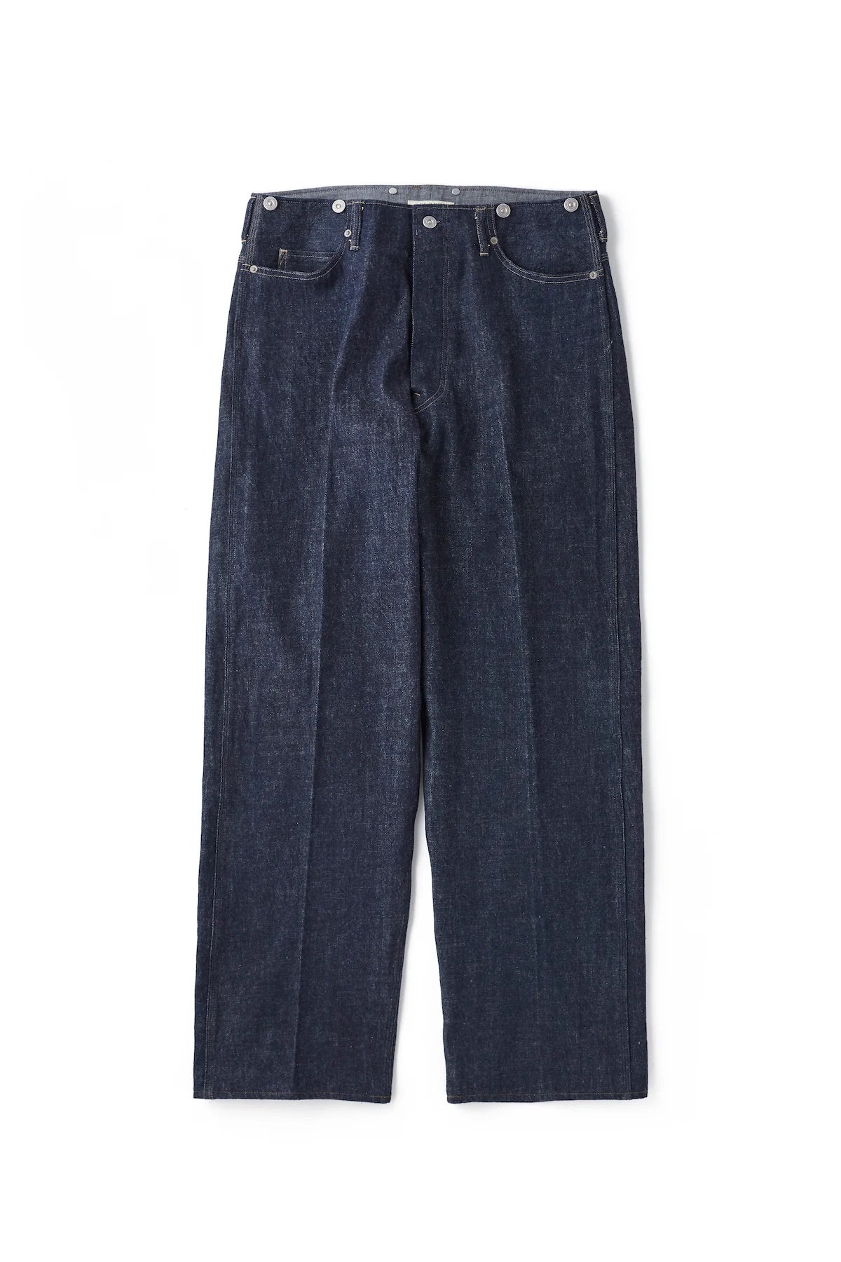 ○OLD JOE - BELTLESS WAIST  JEAN TROUSER"990" - INDIGO