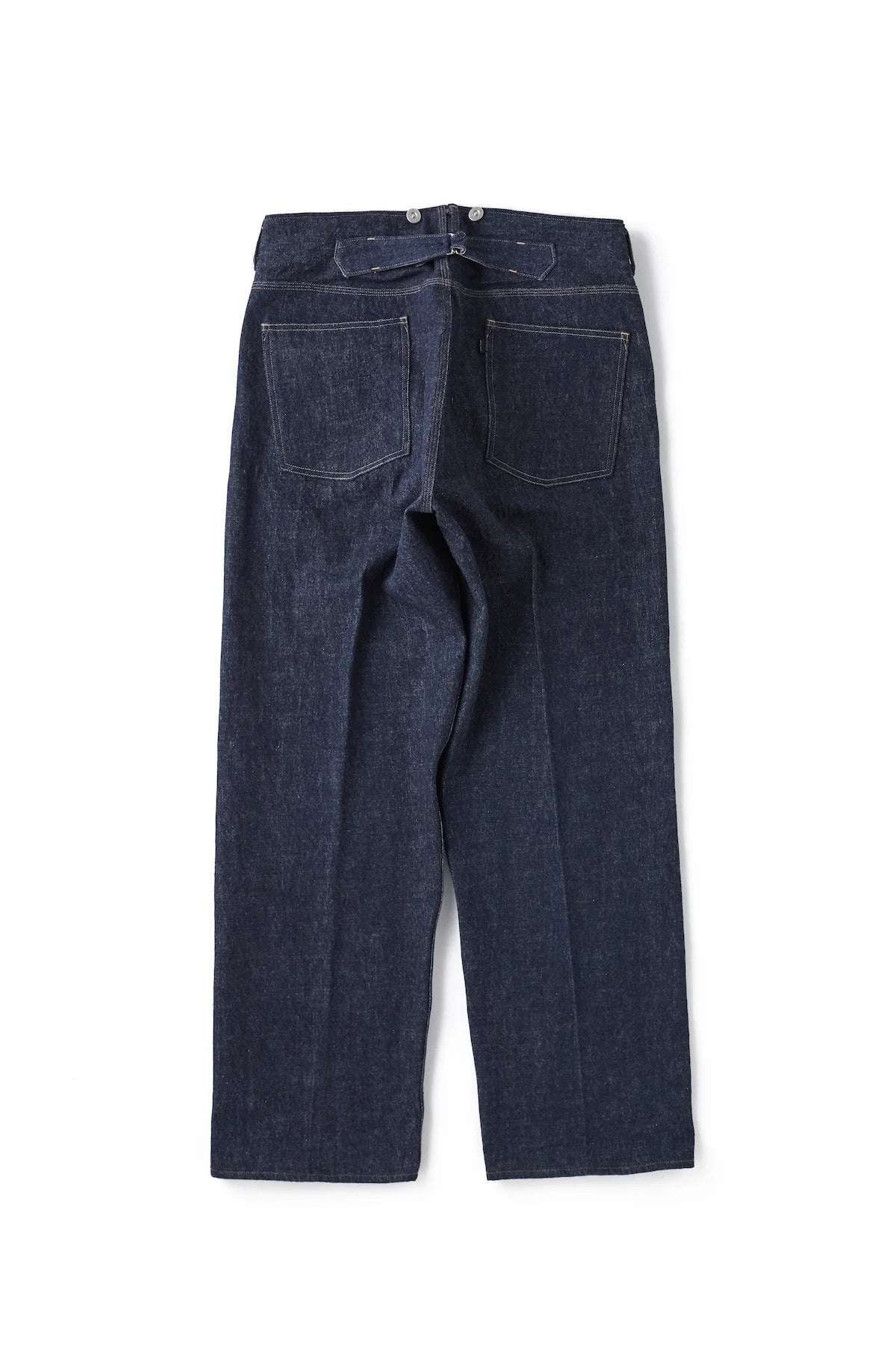 ○OLD JOE - BELTLESS WAIST  JEAN TROUSER"990" - INDIGO