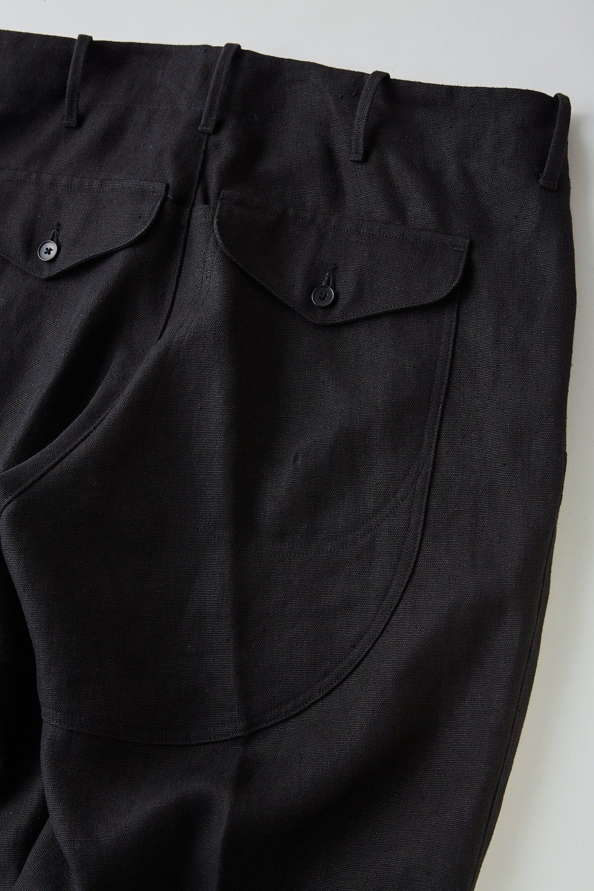 ○OLD JOE - PADED BACK ROVER TROUSER - BLACK