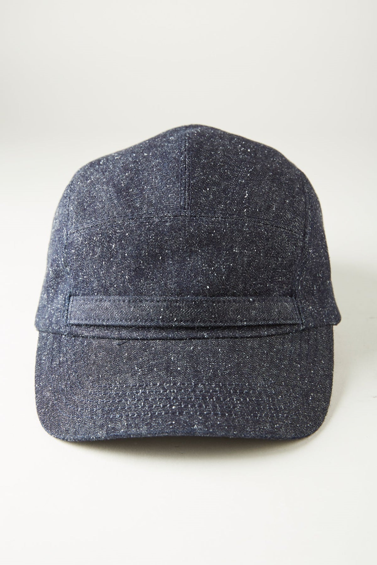 ○OLD JOE - FRONT BELTED WORK CAP - INDIGO DENIM