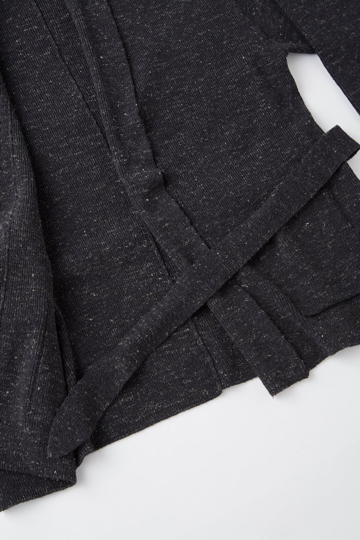 ○OLD JOE - BOUCLE HAORI GAWN - GRAPHITE