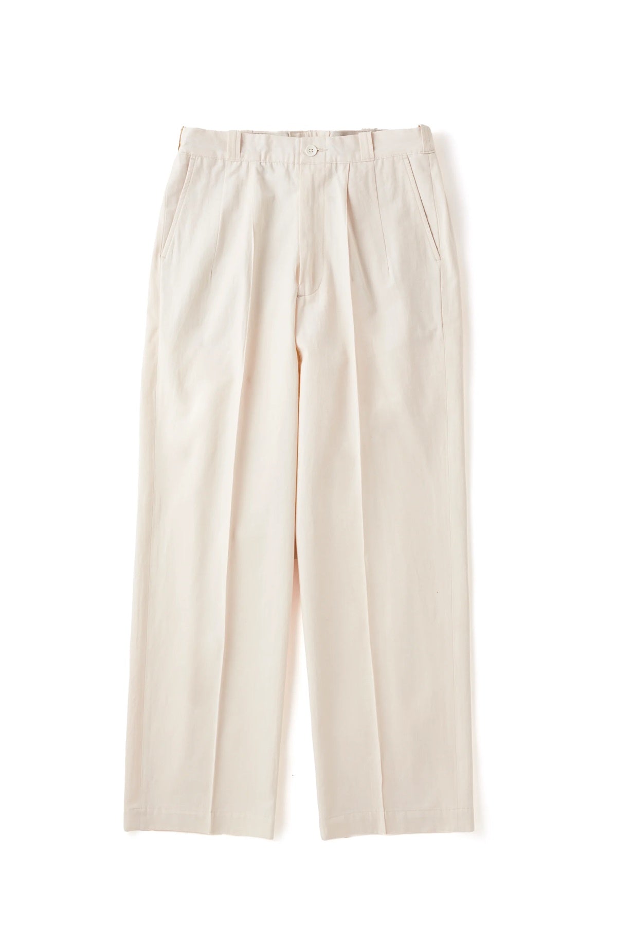 ○OLD JOE - FRONT TUCK ARMY TROUSER - IVORY
