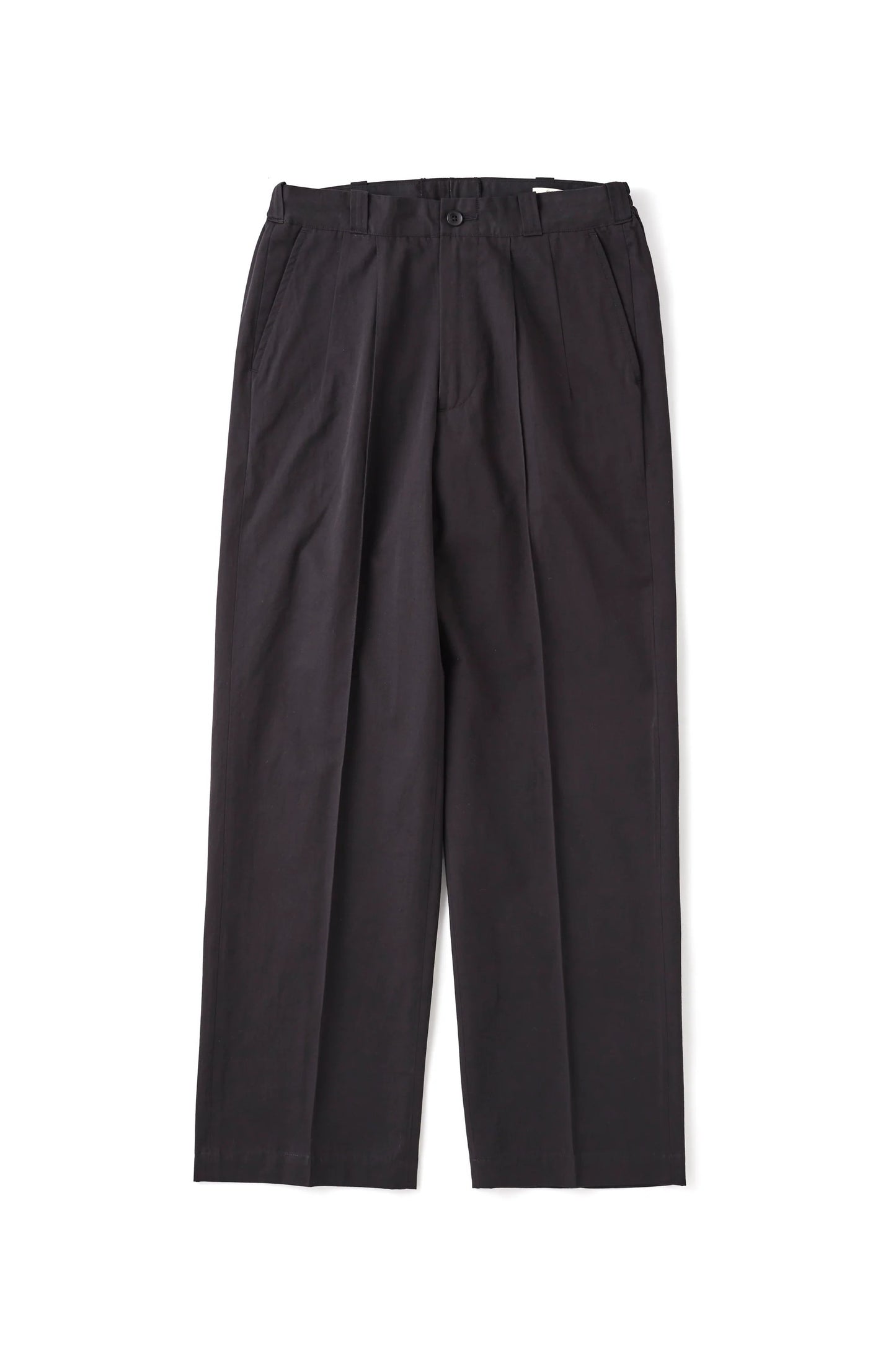 ○OLD JOE - FRONT TUCK ARMY TROUSER - ONYX