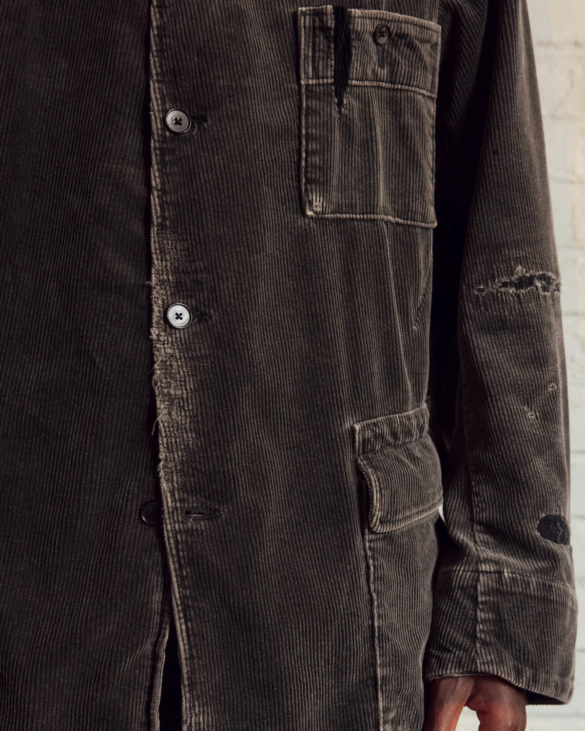 ○OLD JOE - BAKPACK ROVER JACKET (SCAR FACE) - GRAPHITE