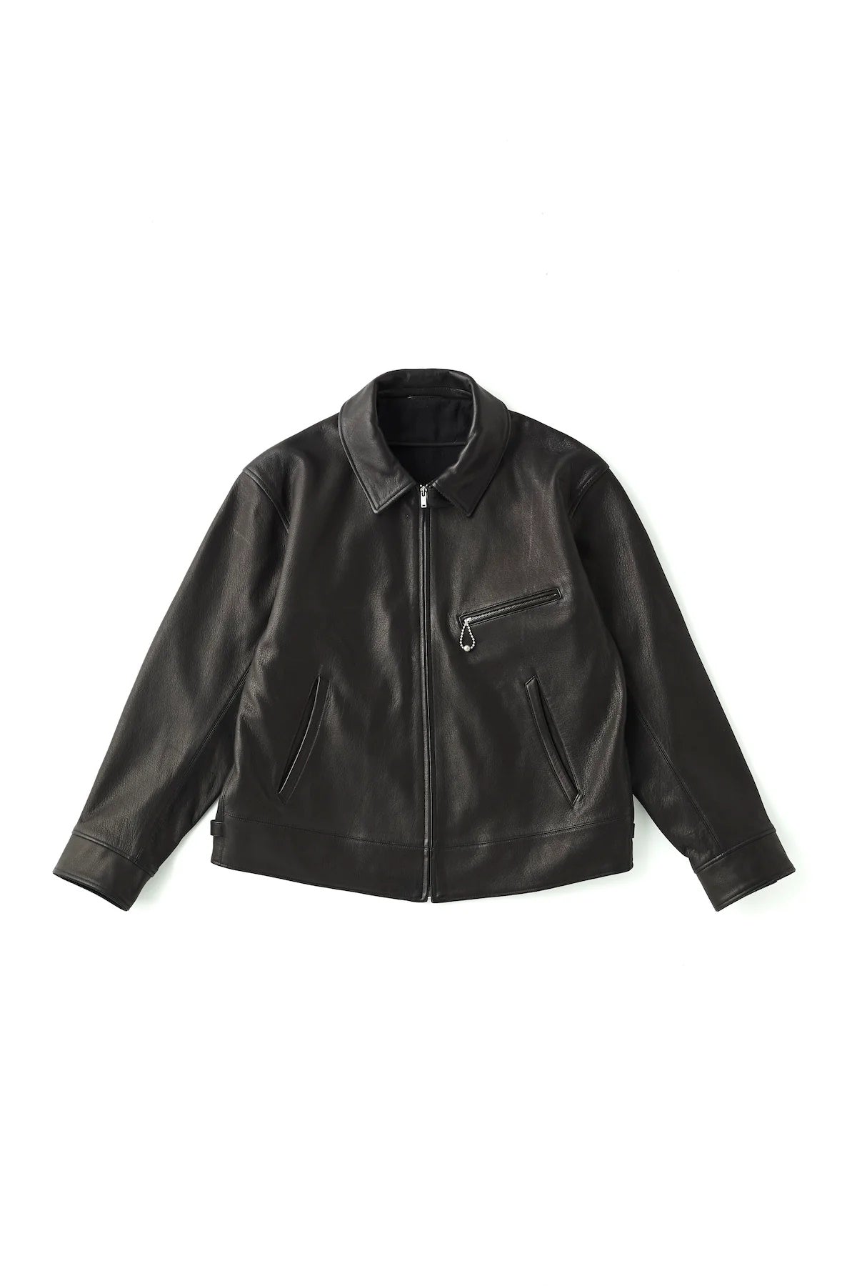 ○OLD JOE - PATINA DEERSKIN HERCULES JACKET - PATINA BLACK