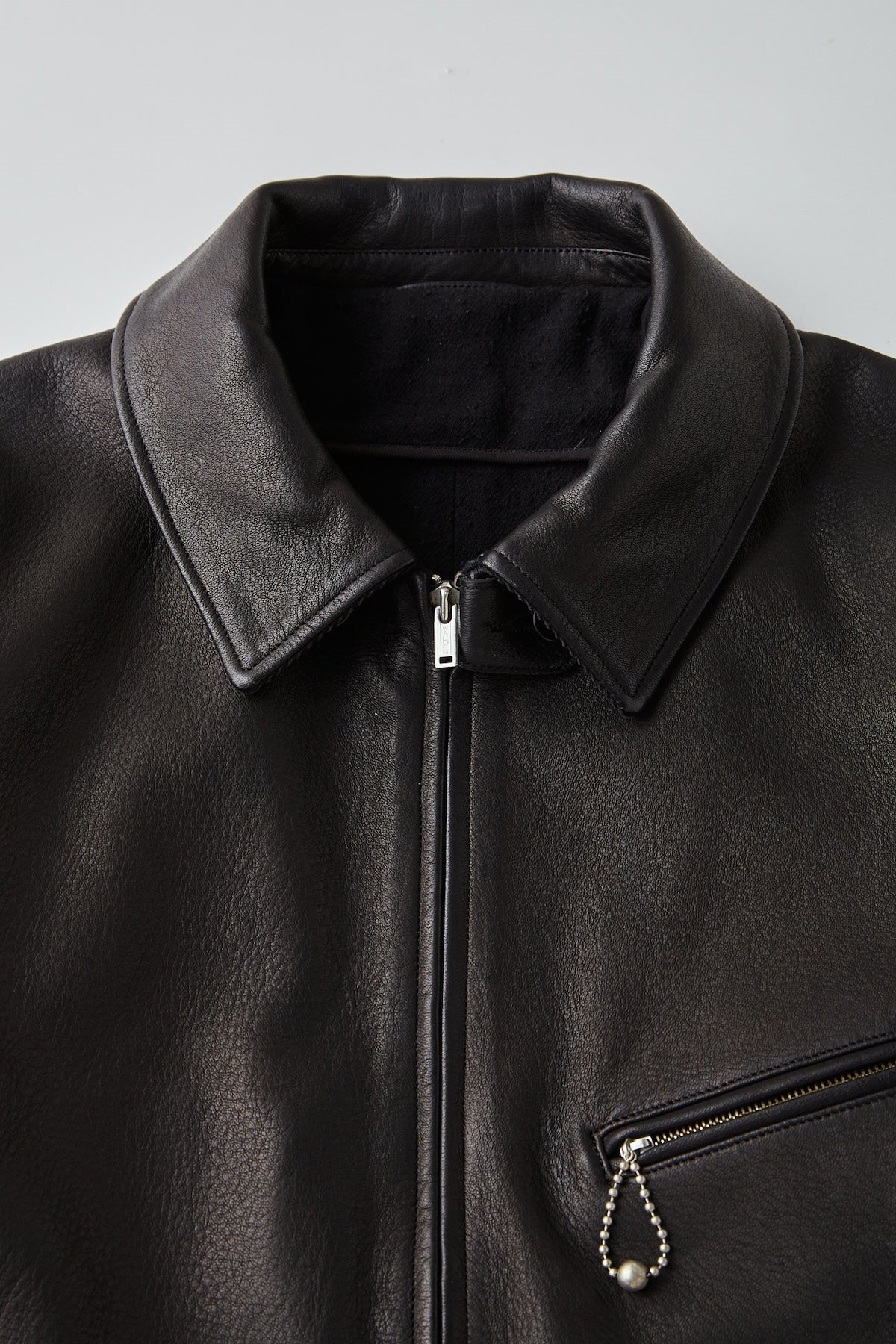 ○OLD JOE - PATINA DEERSKIN HERCULES JACKET - PATINA BLACK