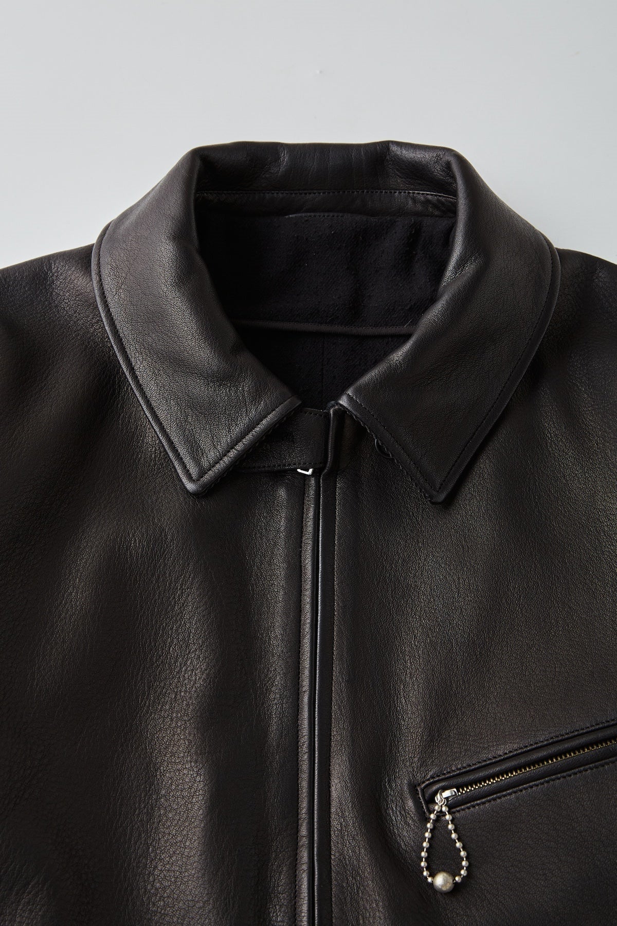 ○OLD JOE - PATINA DEERSKIN HERCULES JACKET - PATINA BLACK