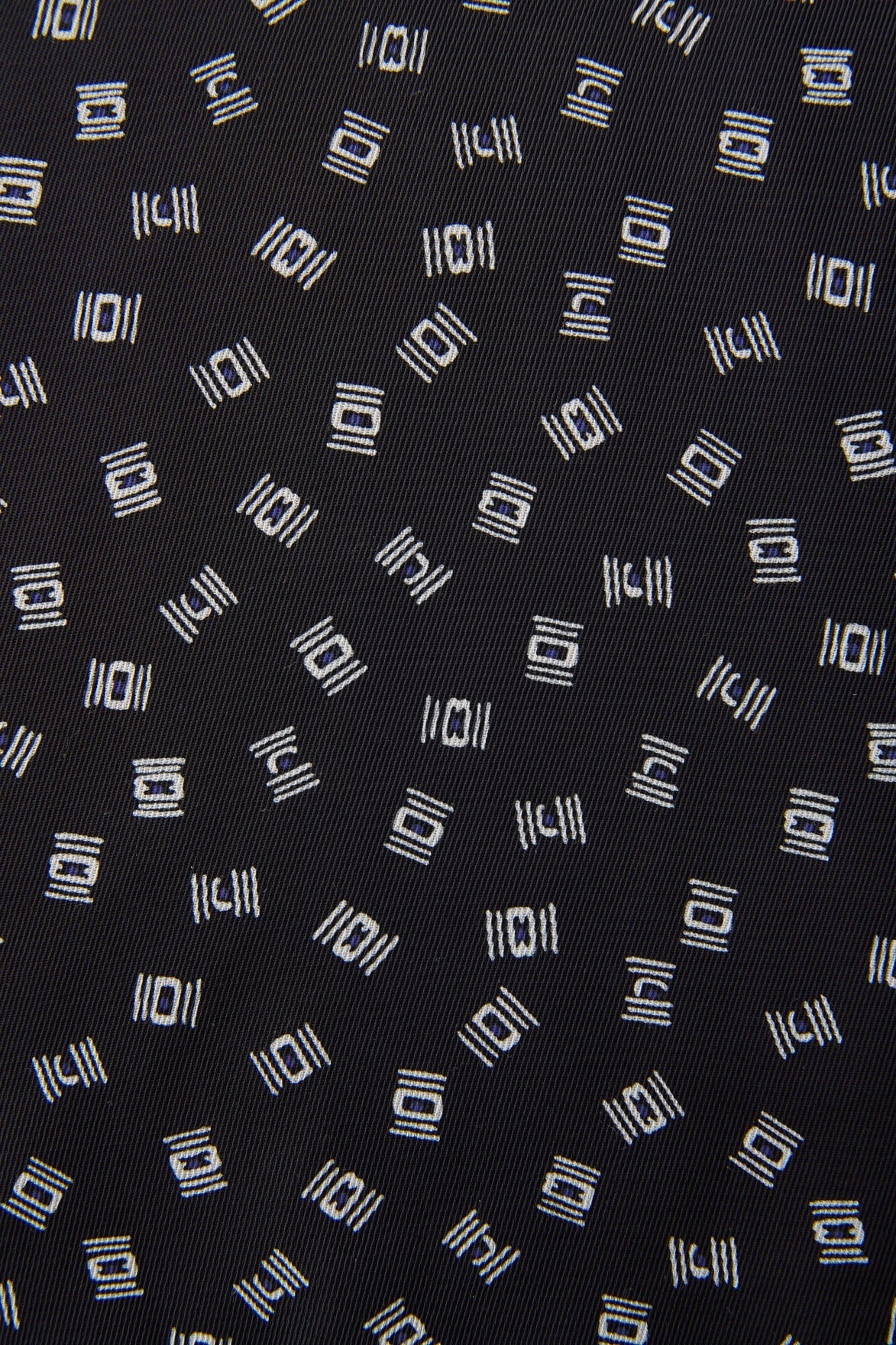 ○OLD JOE - ORIGINAL PRINTED OPEN COLLAR SHIRTS (Deco Monogram) Long-sleeve