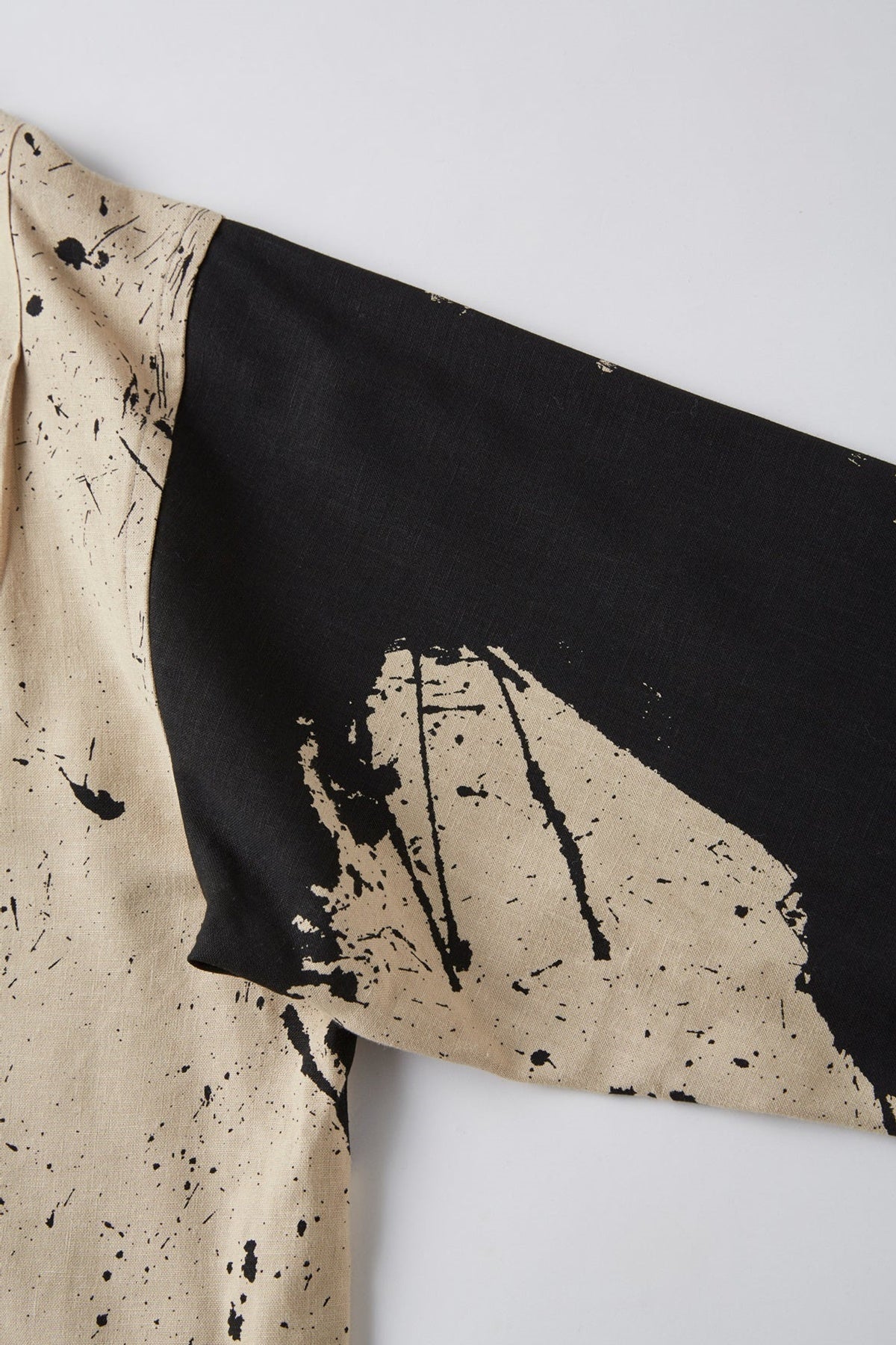 ○OLD JOE - TSUJIMURA SHIRO ABSTRACT PAINT SHIRTS (Long-sleeve)- ABSTRACT