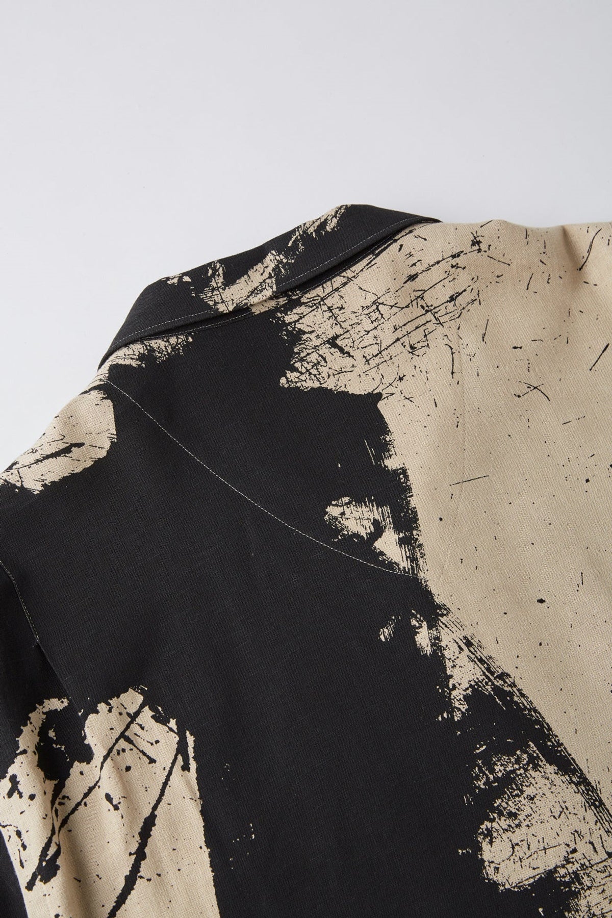 ○OLD JOE - TSUJIMURA SHIRO ABSTRACT PAINT SHIRTS (Long-sleeve)- ABSTRACT