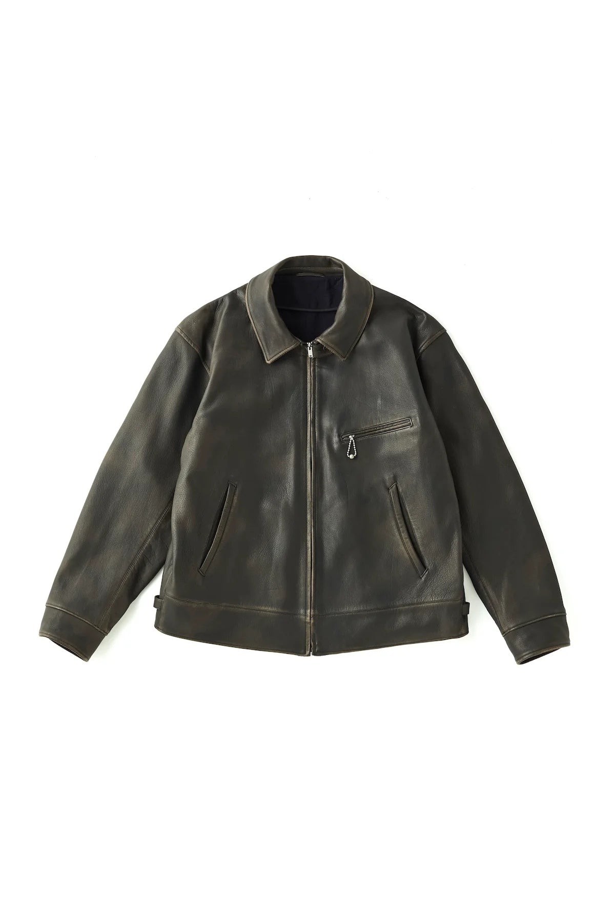 ○OLD JOE - PATINA DEERSKIN HERCULES JACKET - PATINA BROWN