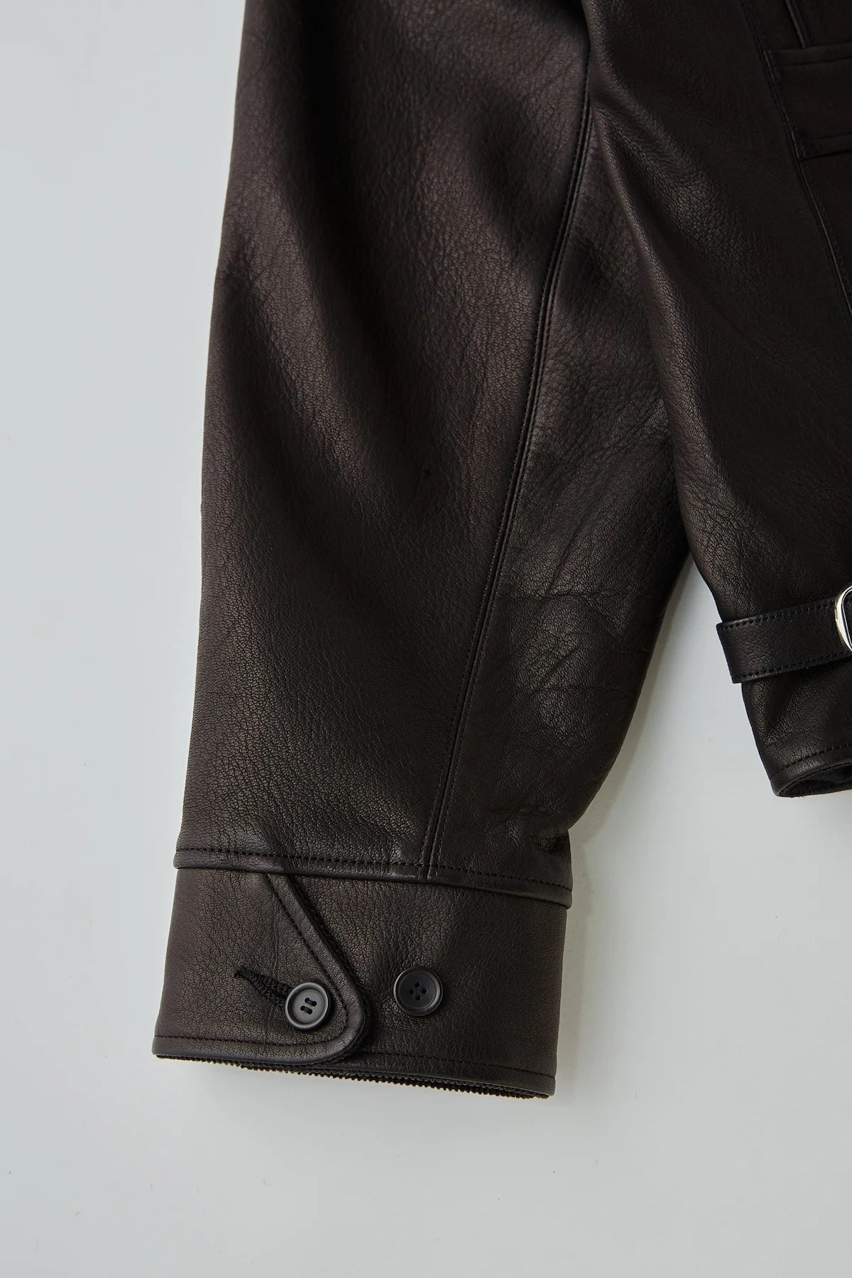 ○OLD JOE - PATINA DEERSKIN HERCULES JACKET - PATINA BROWN