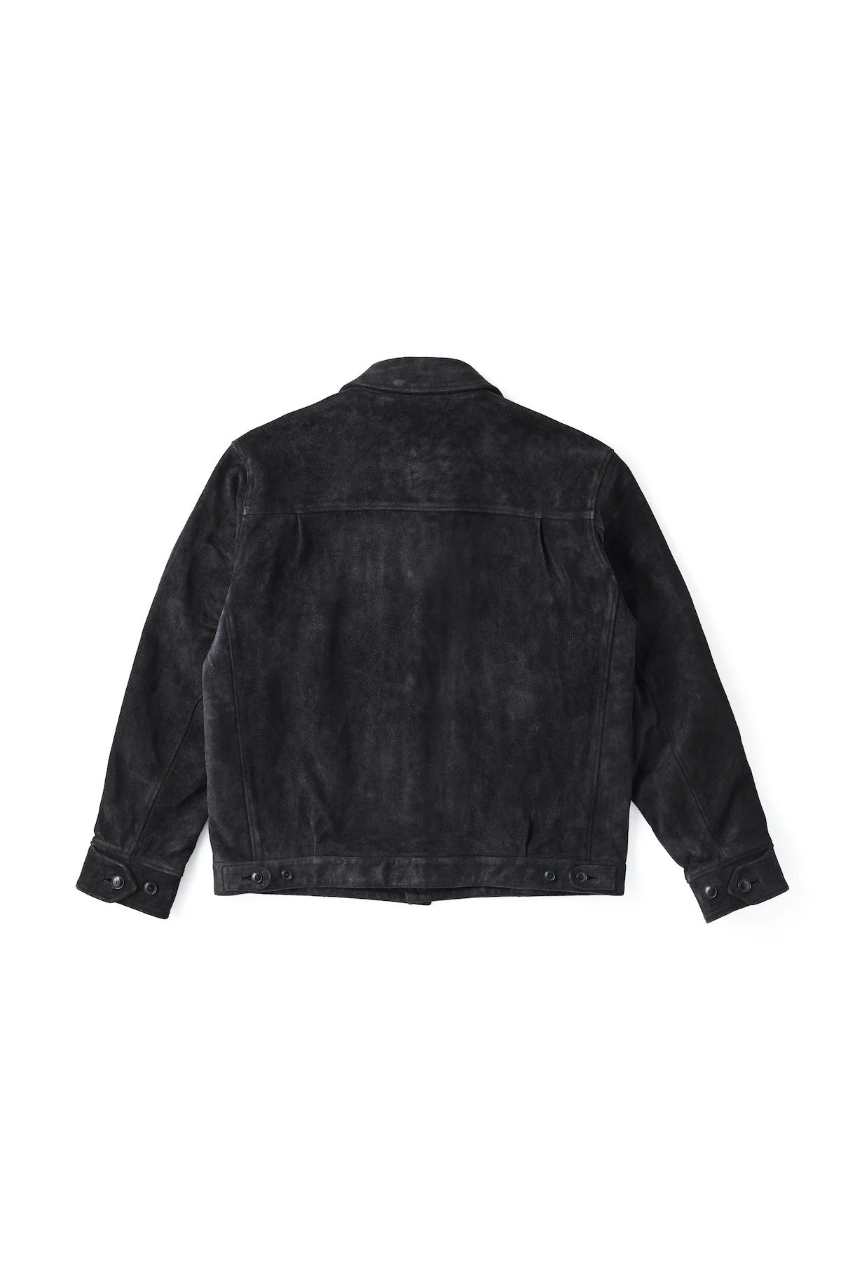 ○OLD JOE - PATINA HORSE-HIDE JEAN JACKET(ROUGH OUT) - PATINA BLACK