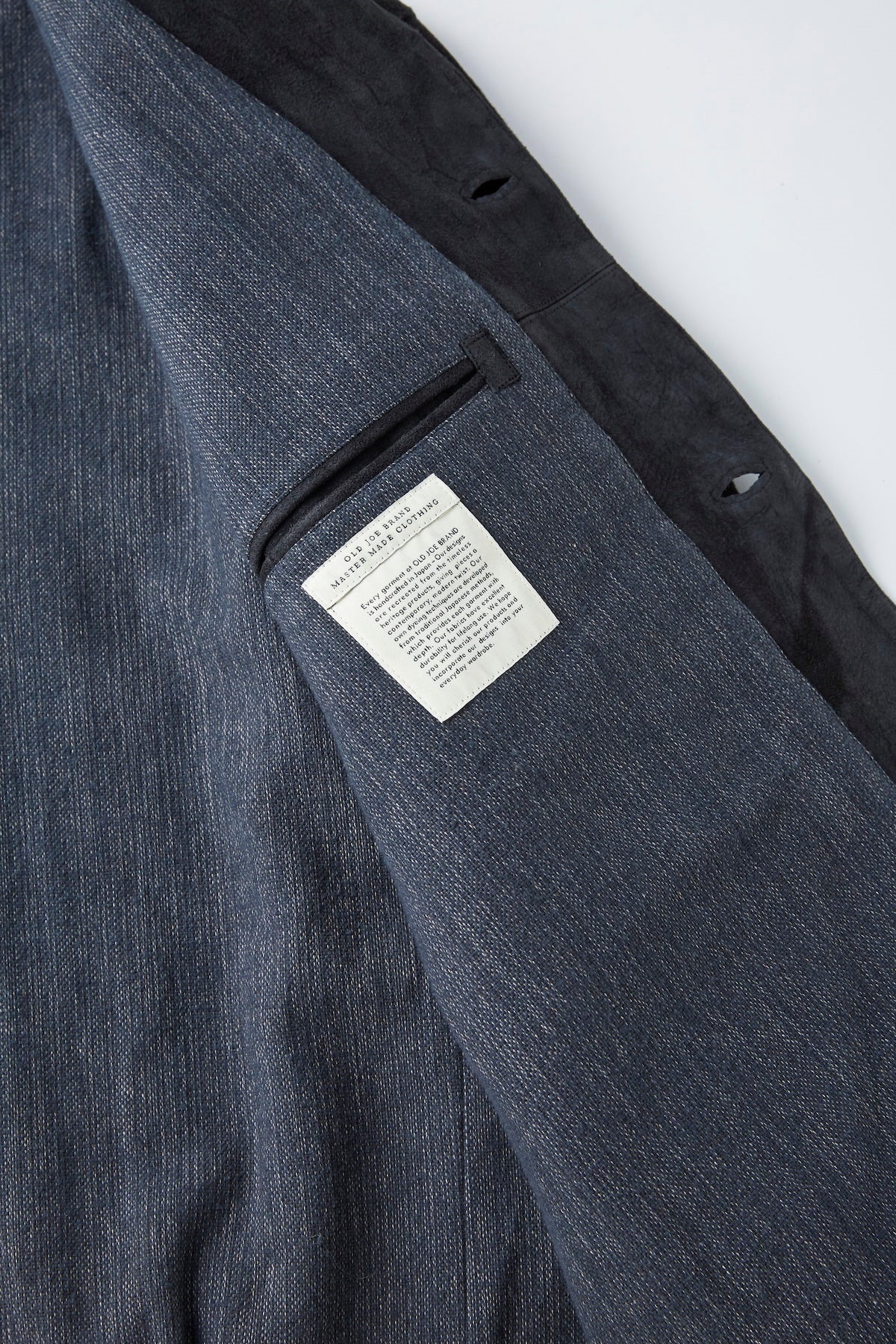 ○OLD JOE - PATINA HORSE-HIDE JEAN JACKET(ROUGH OUT) - PATINA BLACK