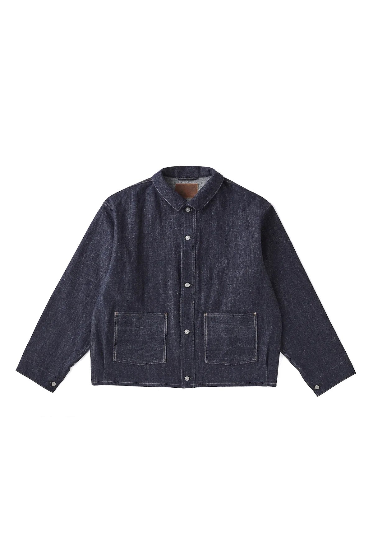 ○OLD JOE - CAMP COLLAR MOULDER JACKET - INDIGO