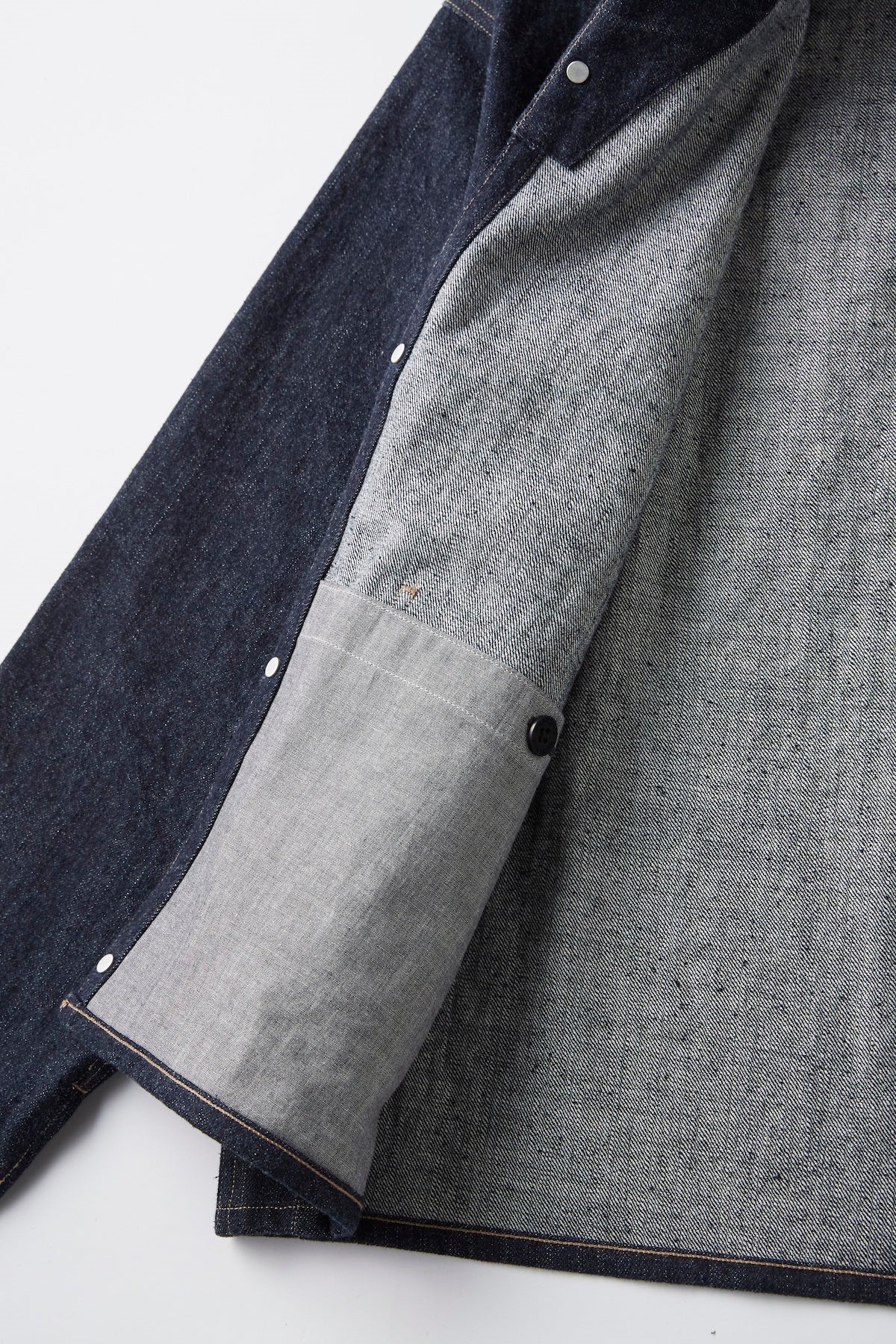 ○OLD JOE - CAMP COLLAR MOULDER JACKET - INDIGO