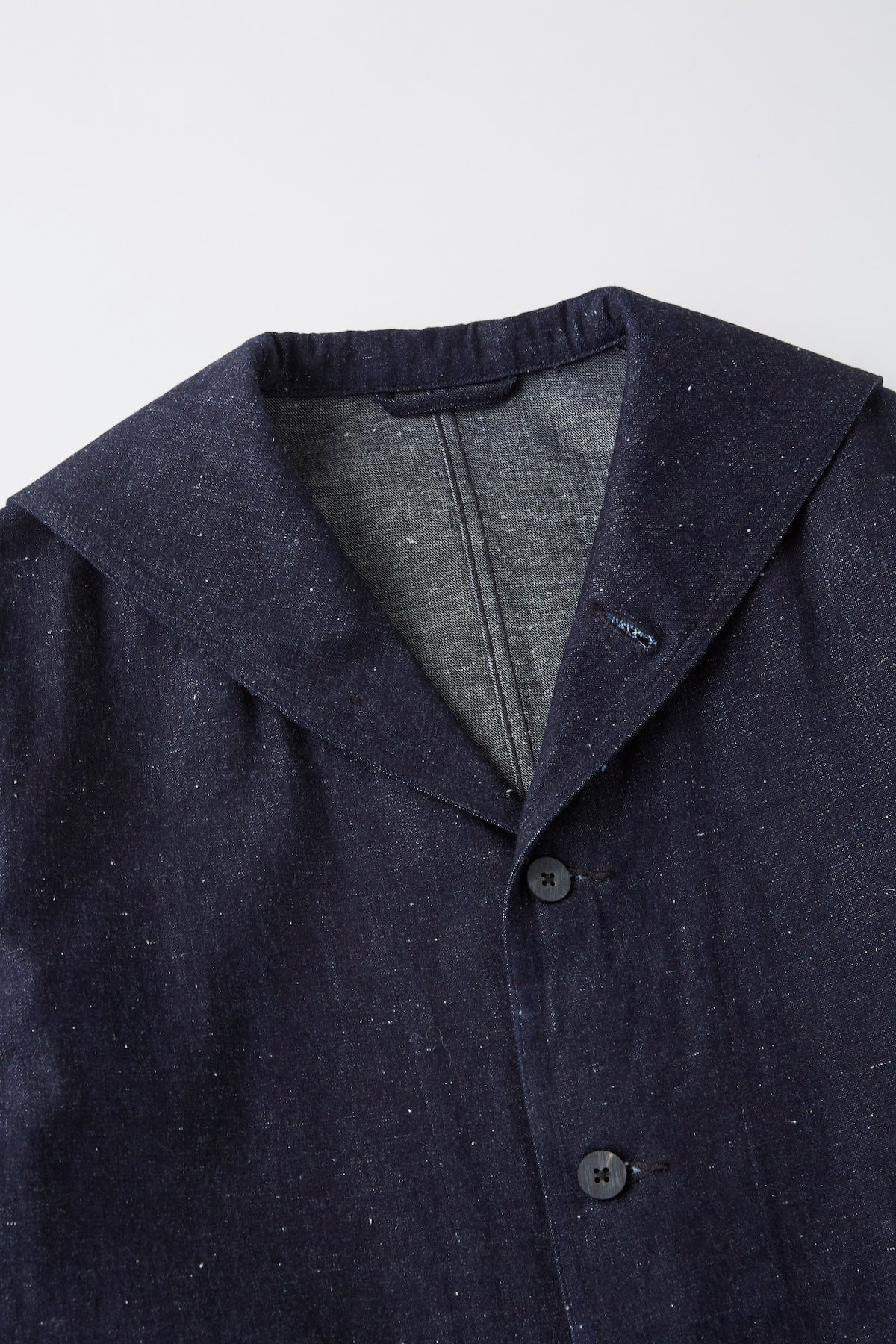 ○OLD JOE - BUTTON FRONT SAILOR JACKET - INDIGO