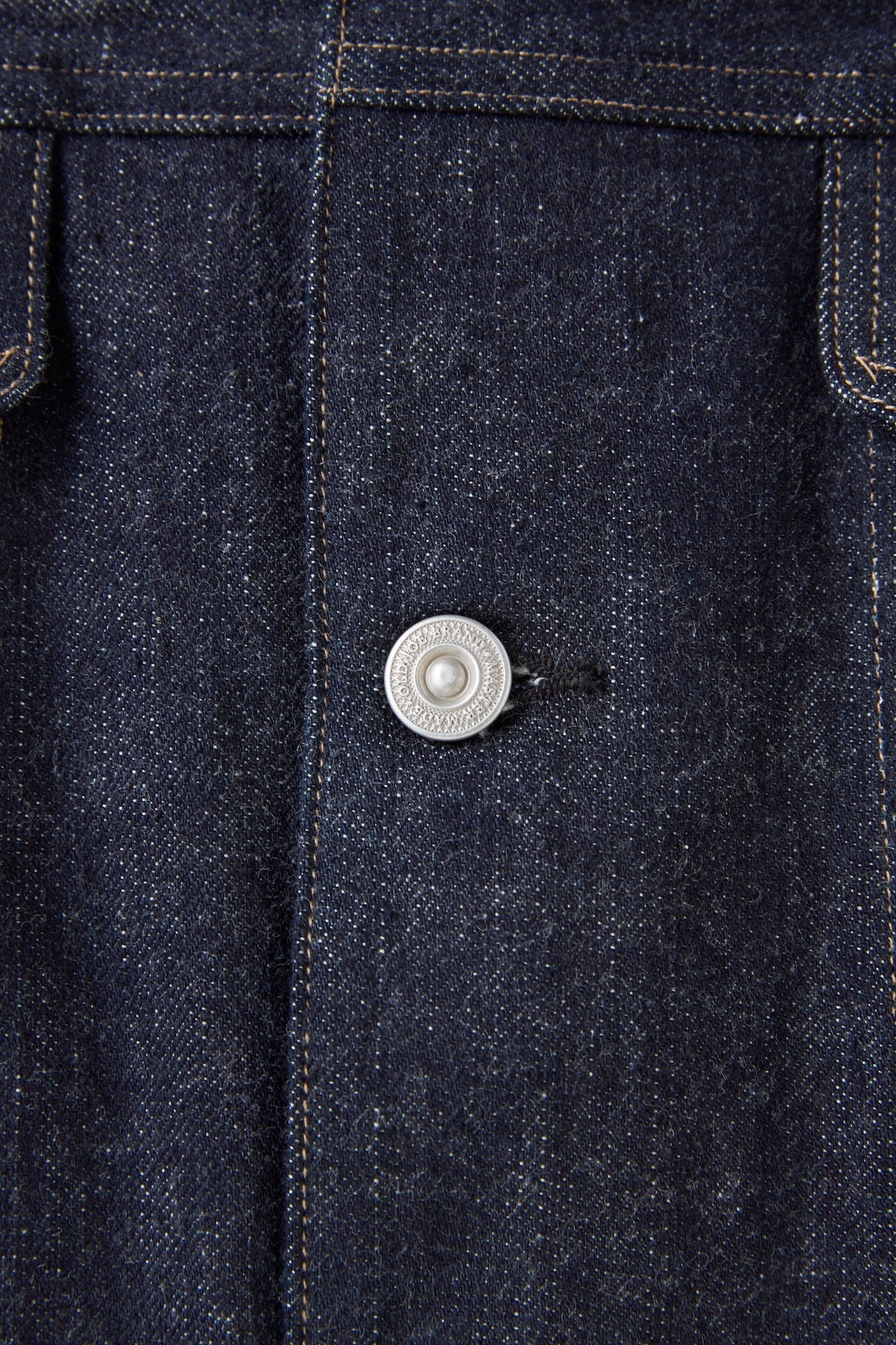 ○OLD JOE - CURVED FLAP JEAN JACKET - INDIGO