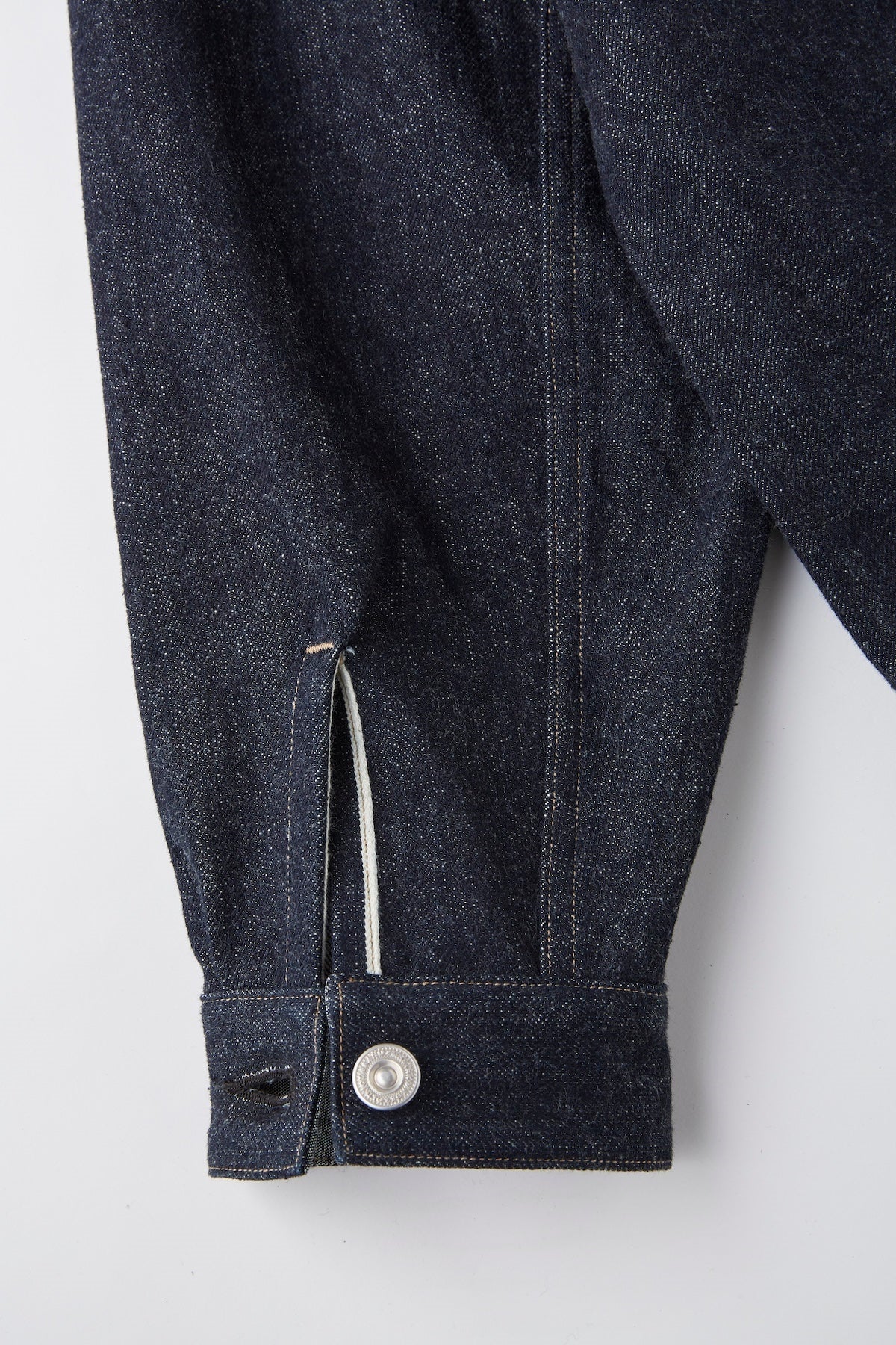 ○OLD JOE - CURVED FLAP JEAN JACKET - INDIGO