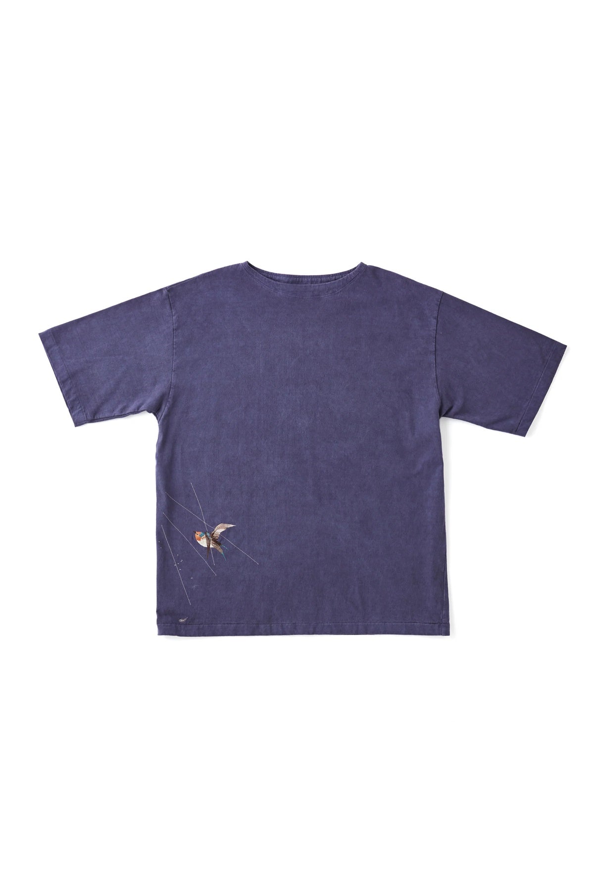 ○OLD JOE - ATHLETIC TEE “TSUBAME” - AUBERGINE