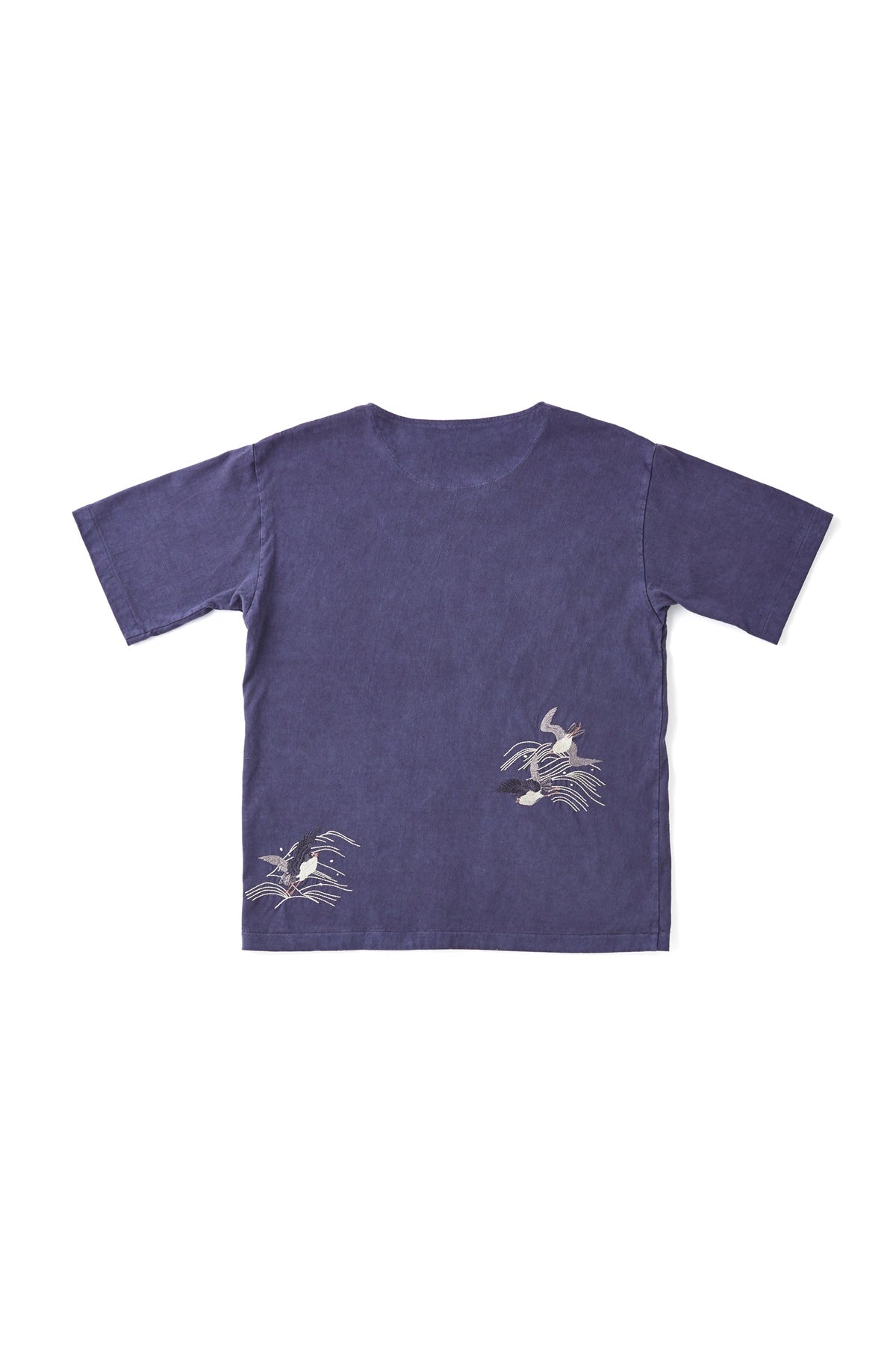 ○OLD JOE - ATHLETIC TEE “CHIDORI” - AUBERGINE