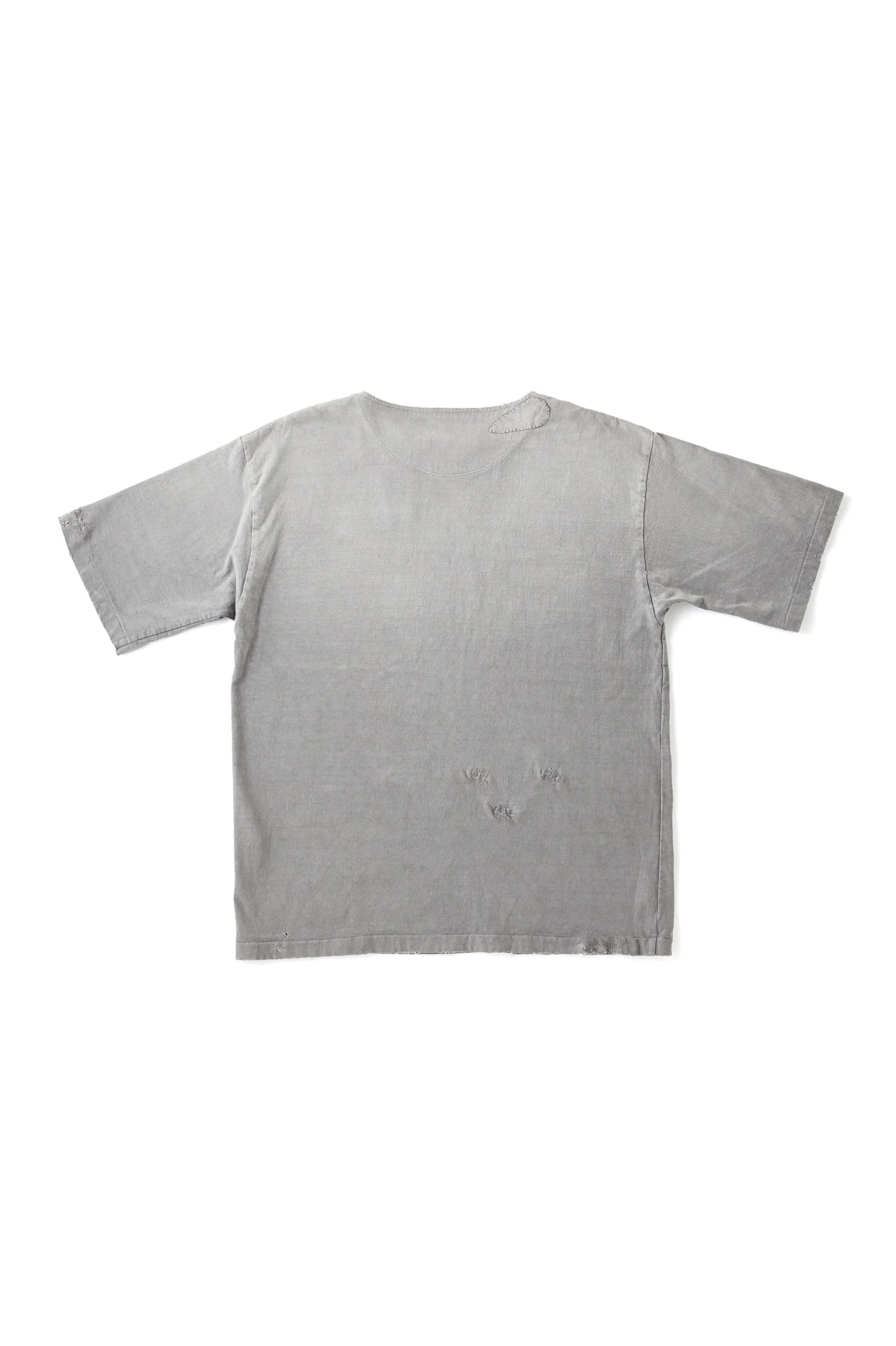 ○OLD JOE - ATHLETIC TEE “SCAR FACE” - PEWTER