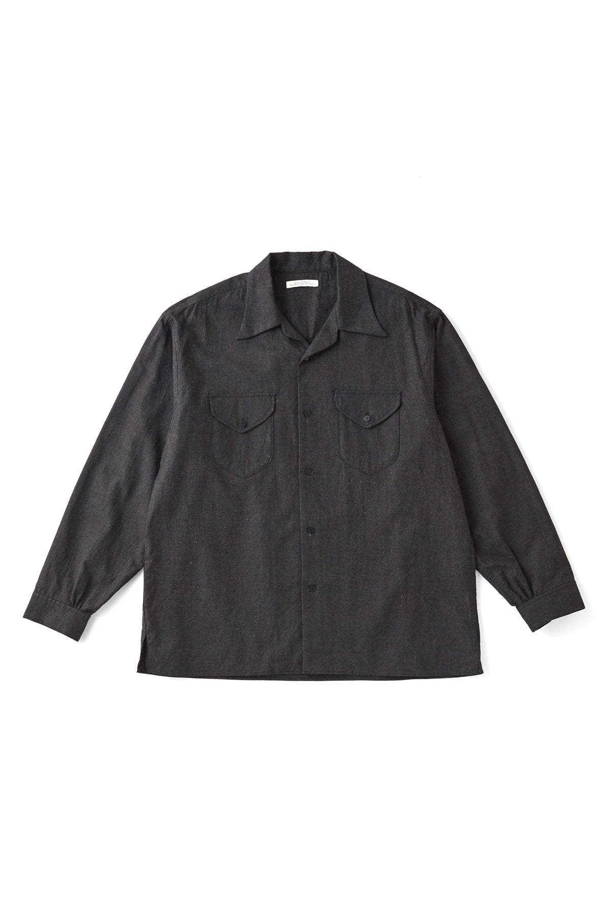 ○OLD JOE - SWALLOW COLLAR SPORTS SHIRTS - INK BLACK