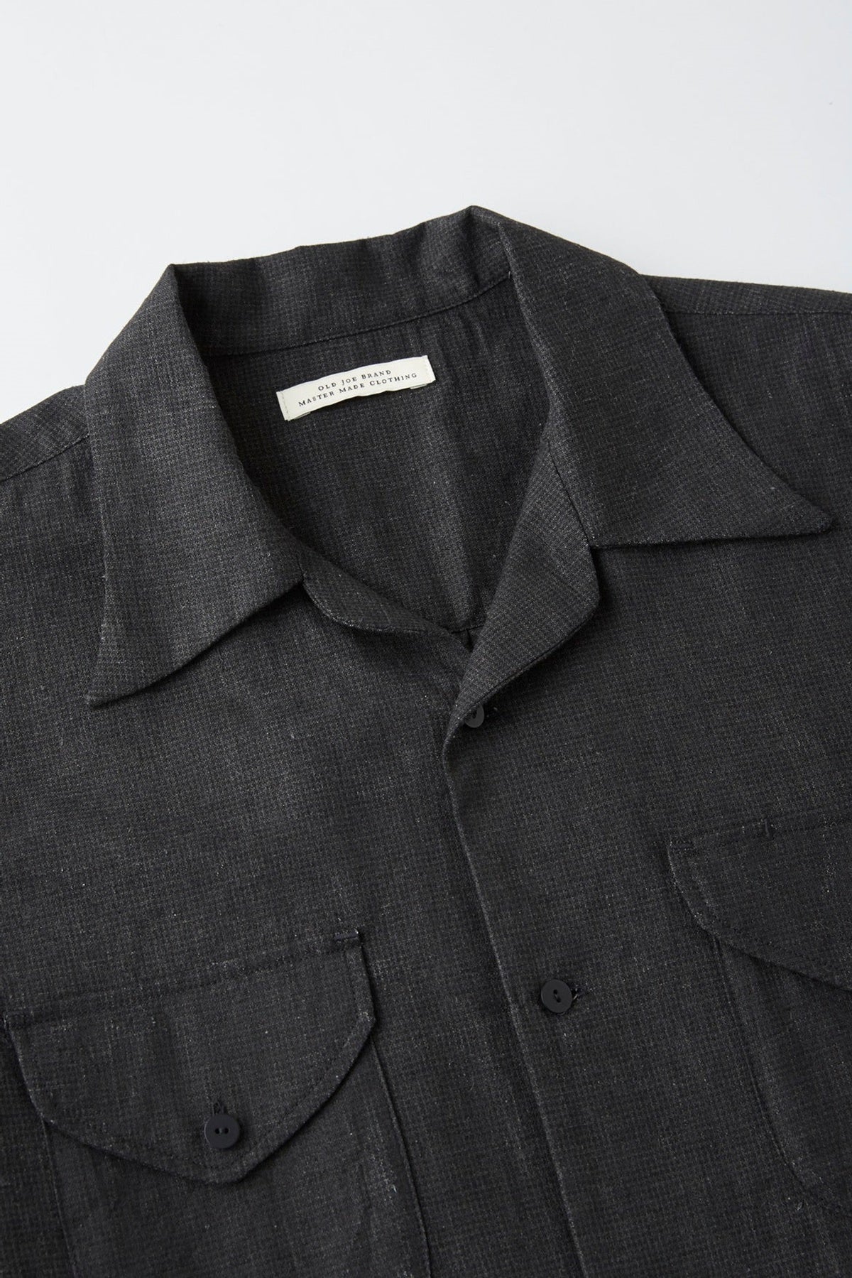 ○OLD JOE - SWALLOW COLLAR SPORTS SHIRTS - INK BLACK