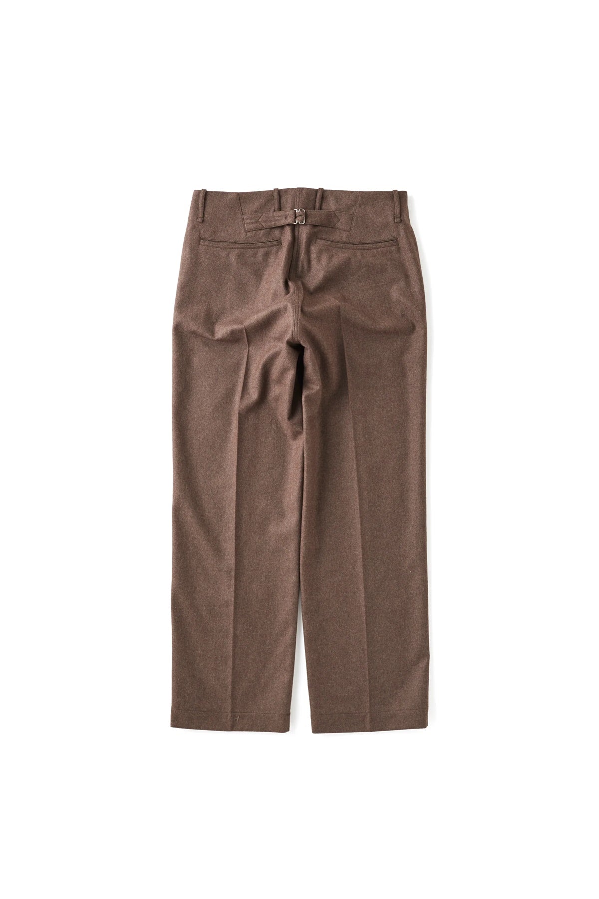 ○OLD JOE - PLEATED LIBERTY TROUSER - BARK