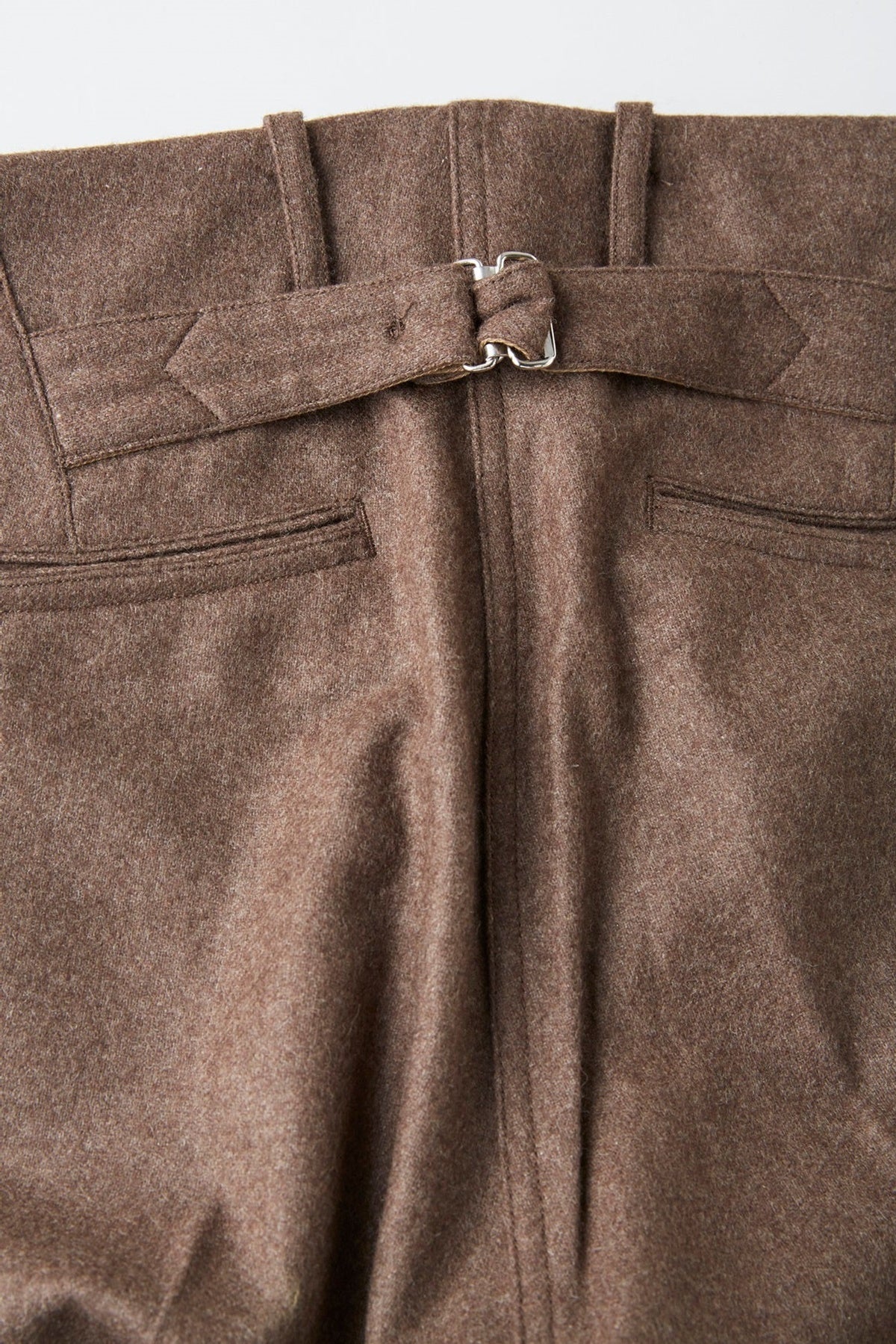 ○OLD JOE - PLEATED LIBERTY TROUSER - BARK