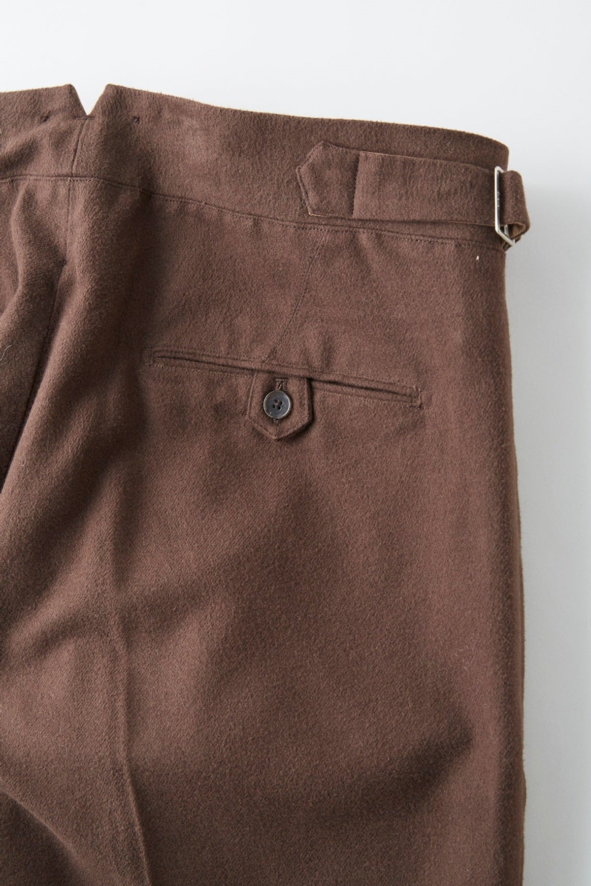 ○OLD JOE - DOUBLE PLEATED SMARTY TROUSER - WHISKY