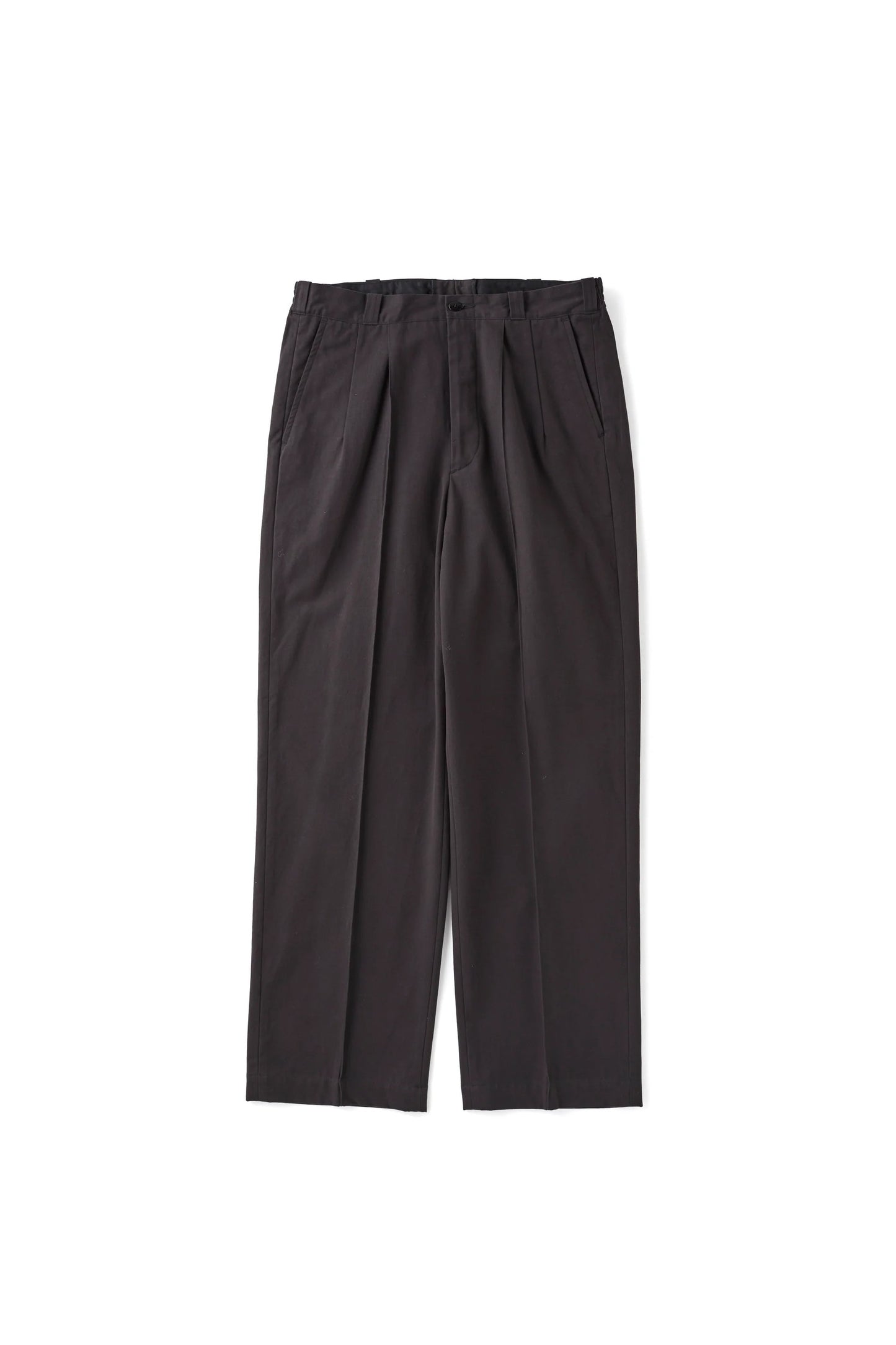 ○OLD JOE - FRONT TUCK ARMY TROUSER - BLACK