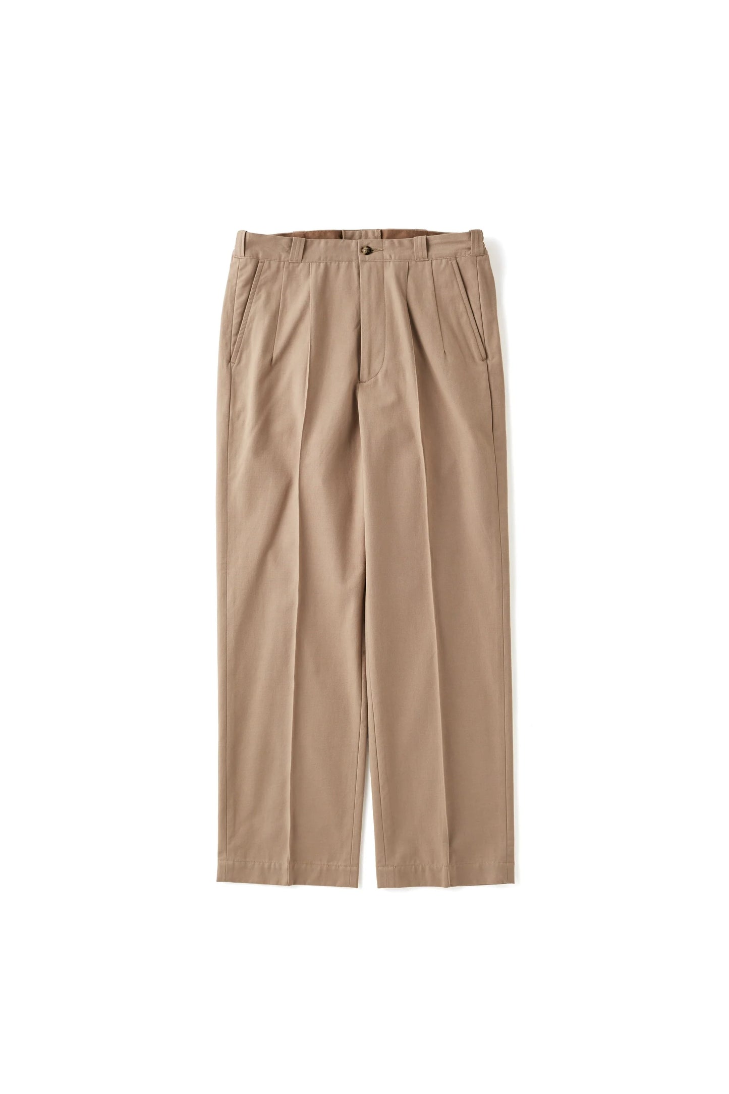 ○OLD JOE - FRONT TUCK ARMY TROUSER - DUNE