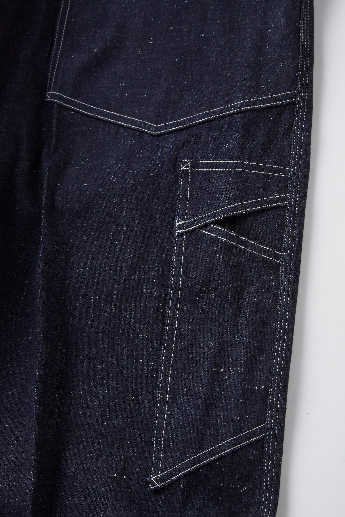 ○OLD JOE - CROSS SHOULDER ANVIL OVERALLS - INDIGO