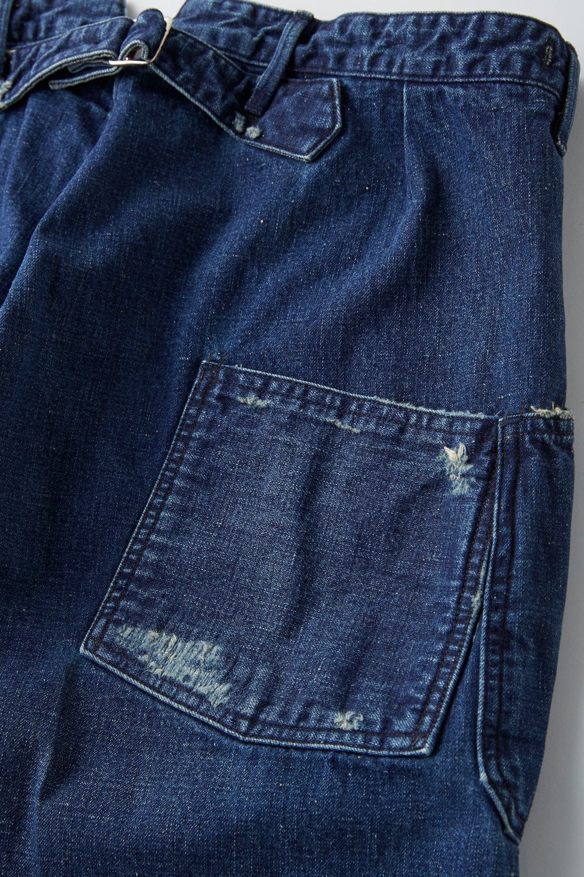 ○OLD JOE - WADORI SAILOR TROUSER (SCAR FACE) - INDIGO