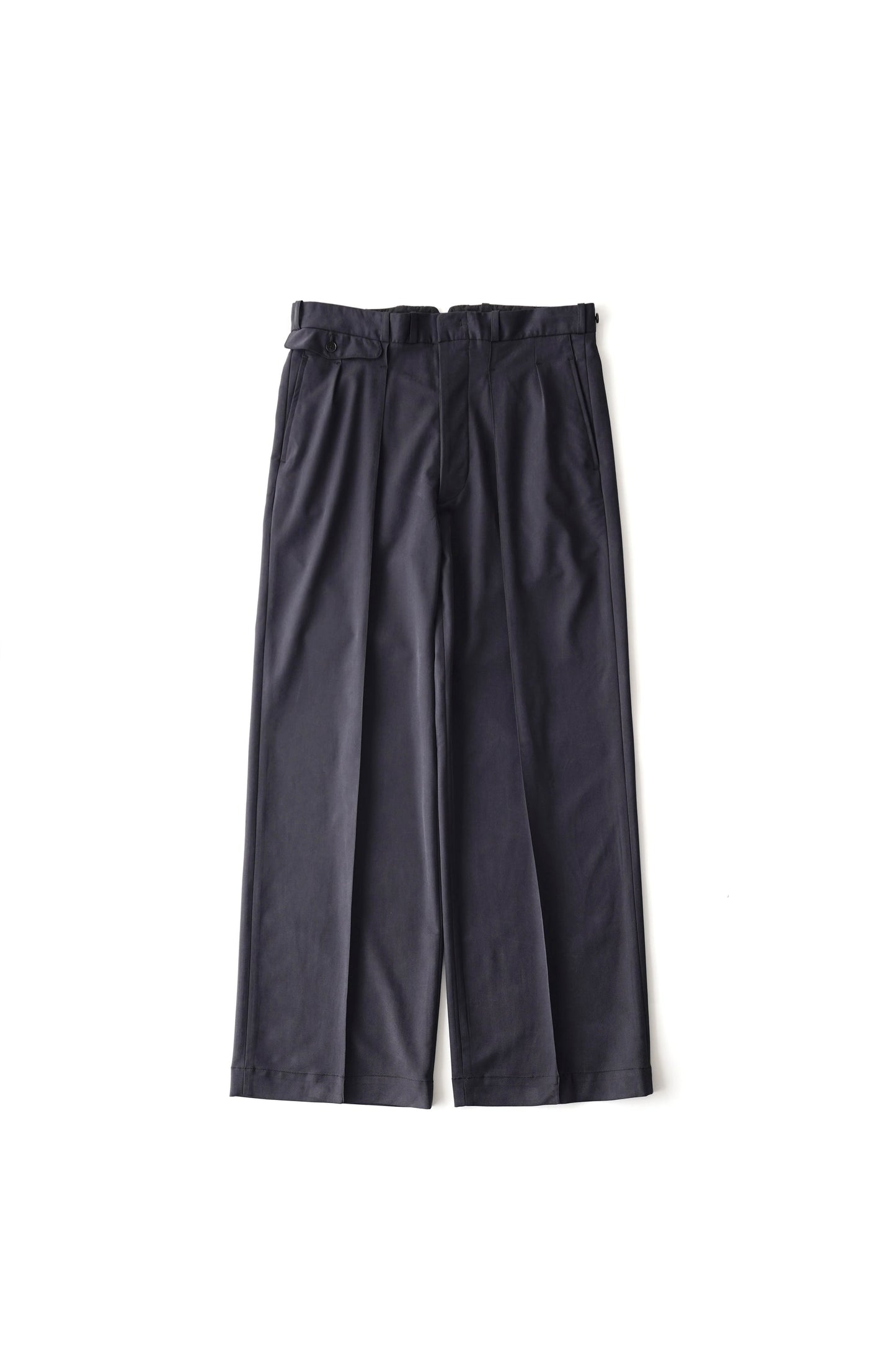○OLD JOE - DOUBLE-PLEATED BUGS TROUSER - GRAPHITE