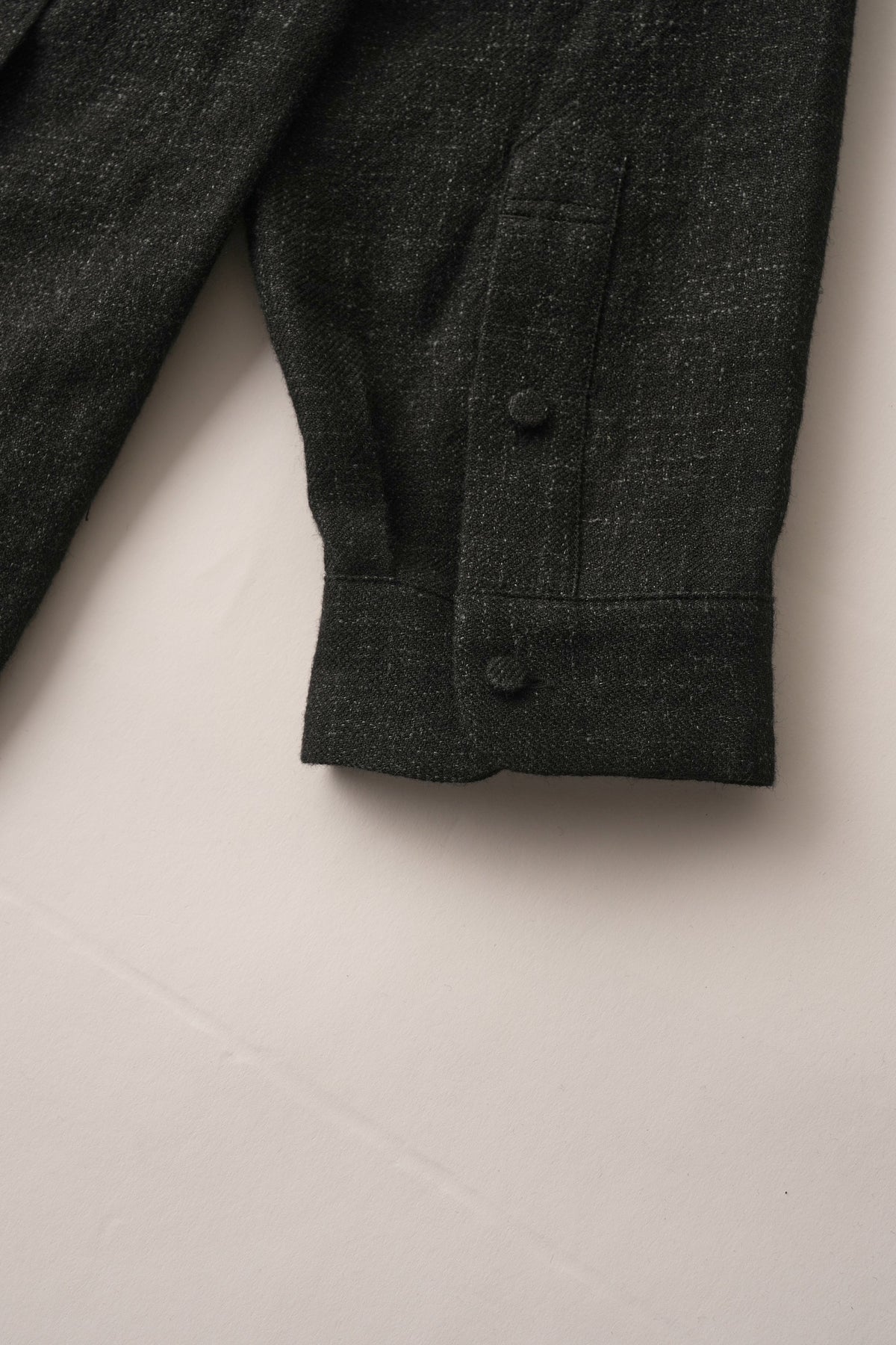 ○OLD JOE - SWALLOW COLLAR NASSOU SHIRTS - ONYX
