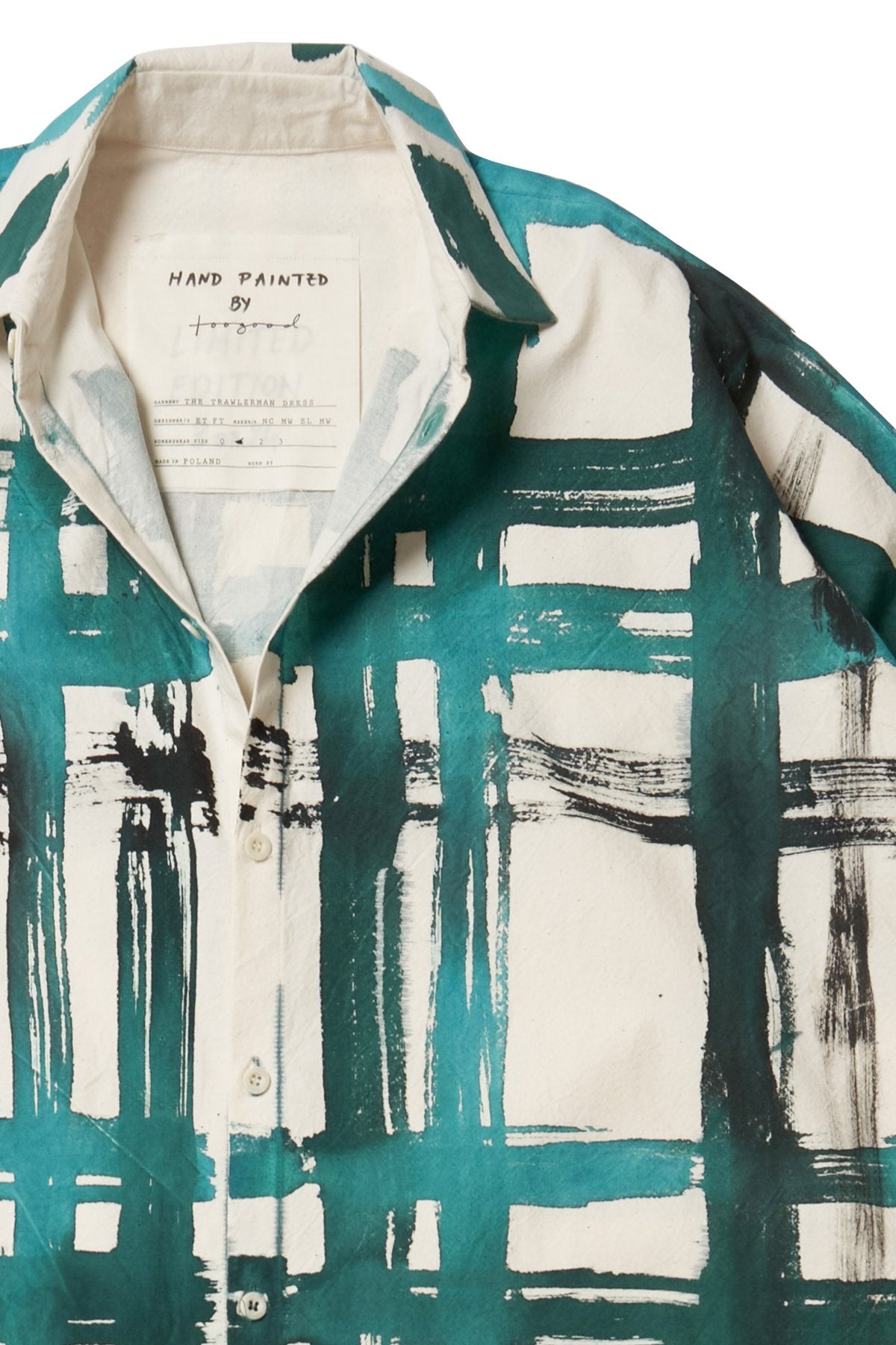 toogood - THE TRAWLERMAN DRESS - FLINT/VIRIDIAN