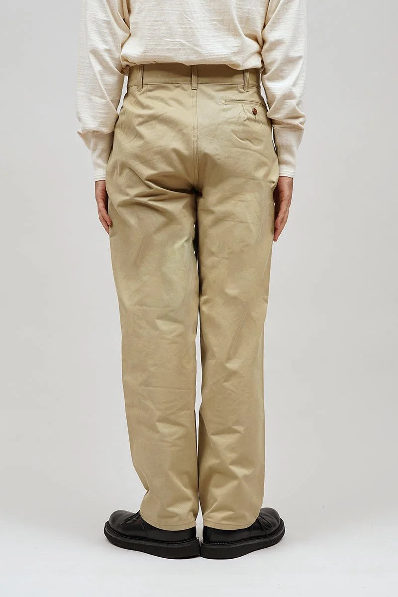 ◯ Nigel Cabourn - OFFICERS PANT WEPON - BEIGE