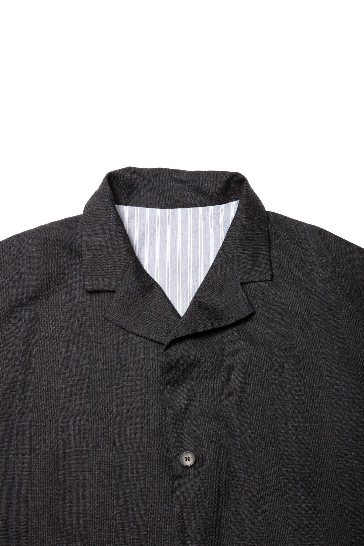 Bergfabel - moon coat 333 - charcoal check
