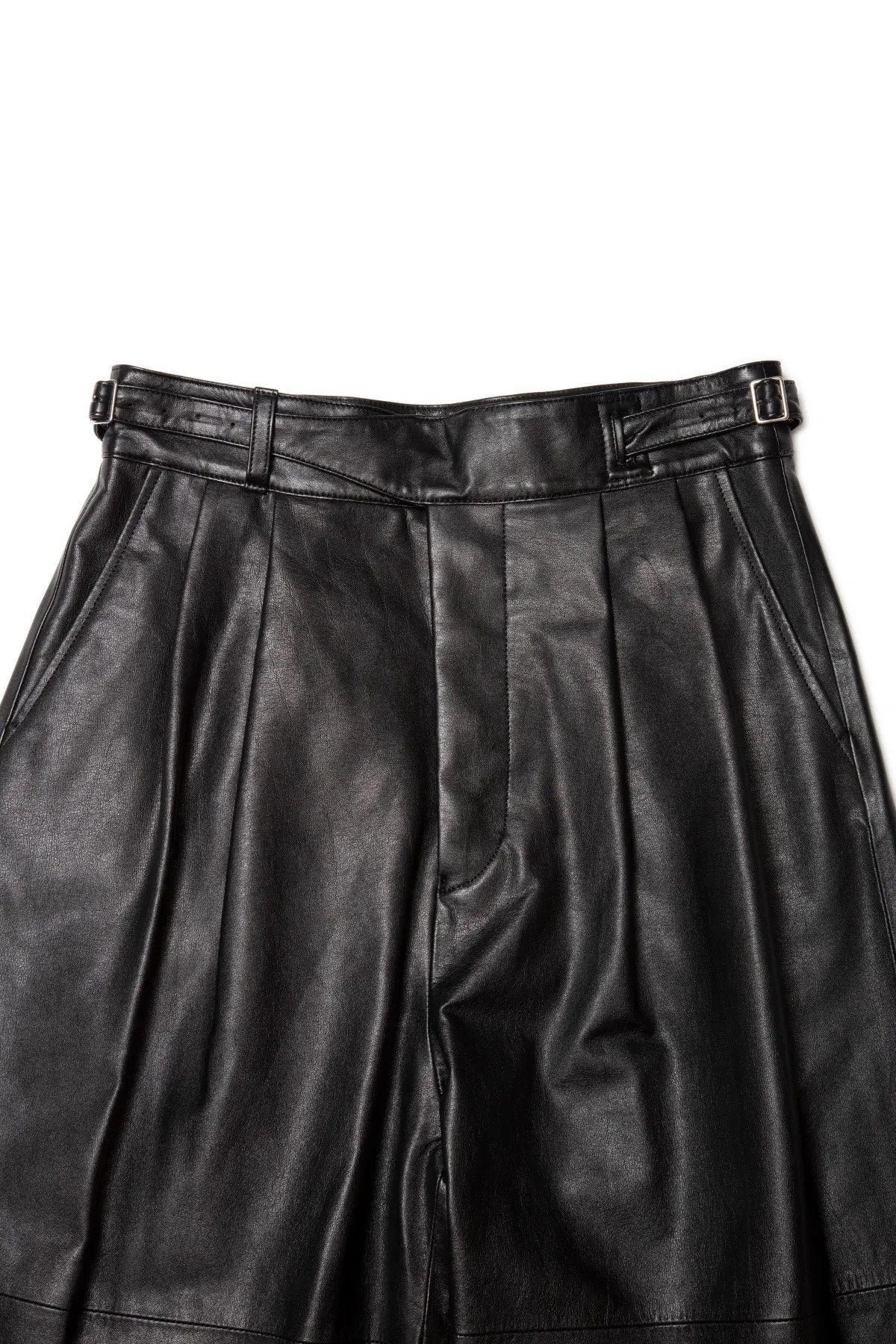 quitan - GURKHA MID-SHORTS - BLACK