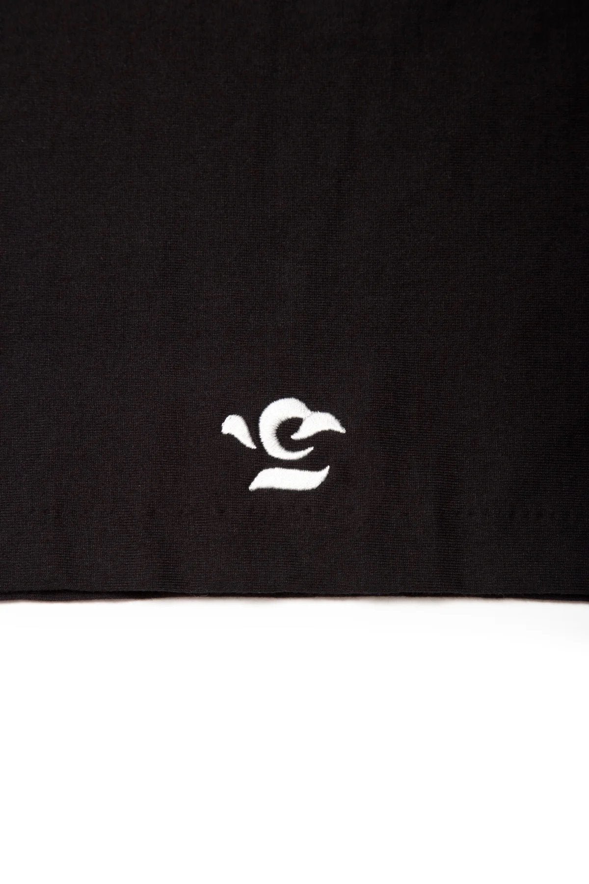 quitan -KIMONO LS TEE - BLACK/BLUE