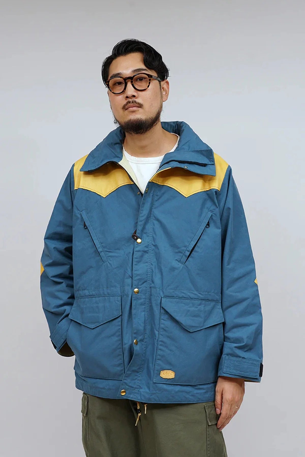 ◯ Nigel Cabourn - RMFC-53 MP DRY WAX - BLUE