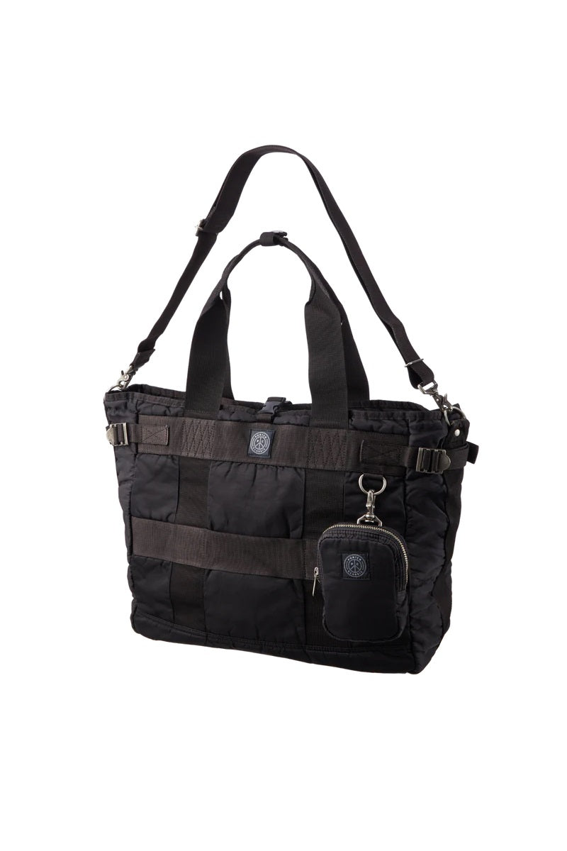 PORTER CLASSIC - SUPER NYLON TOTE BAG - BLACK