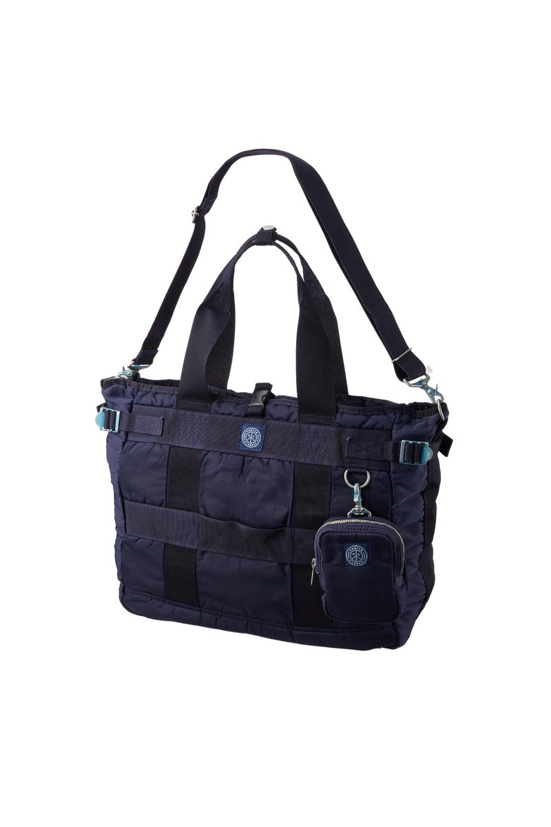 PORTER CLASSIC - SUPER NYLON TOTE BAG - BLUE
